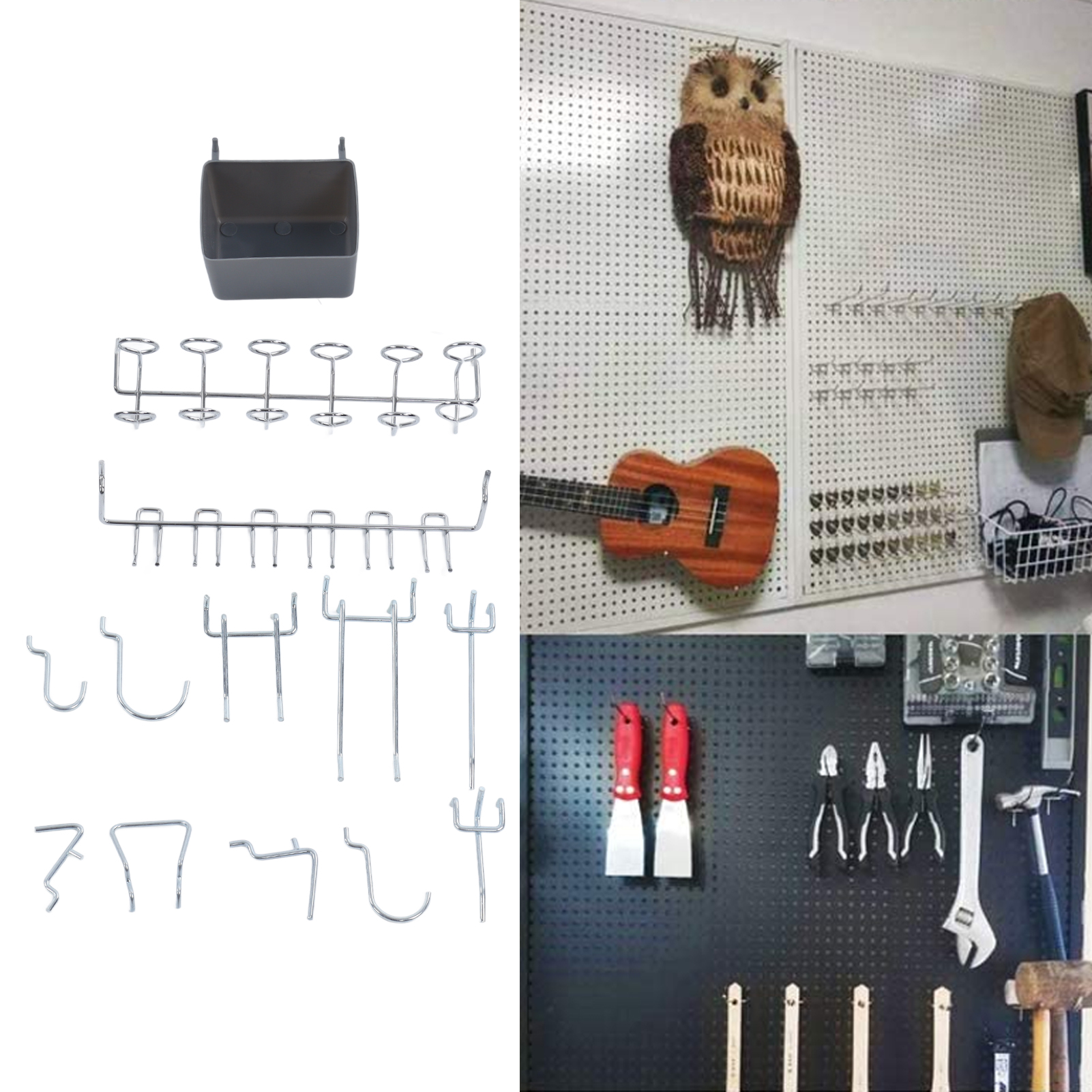 114-teiliges Werkzeugset Für Nagelpaneele, Klassifiziert Als Ein Satz Metallhaken Für Taschentuchaufbewahrungssysteme.