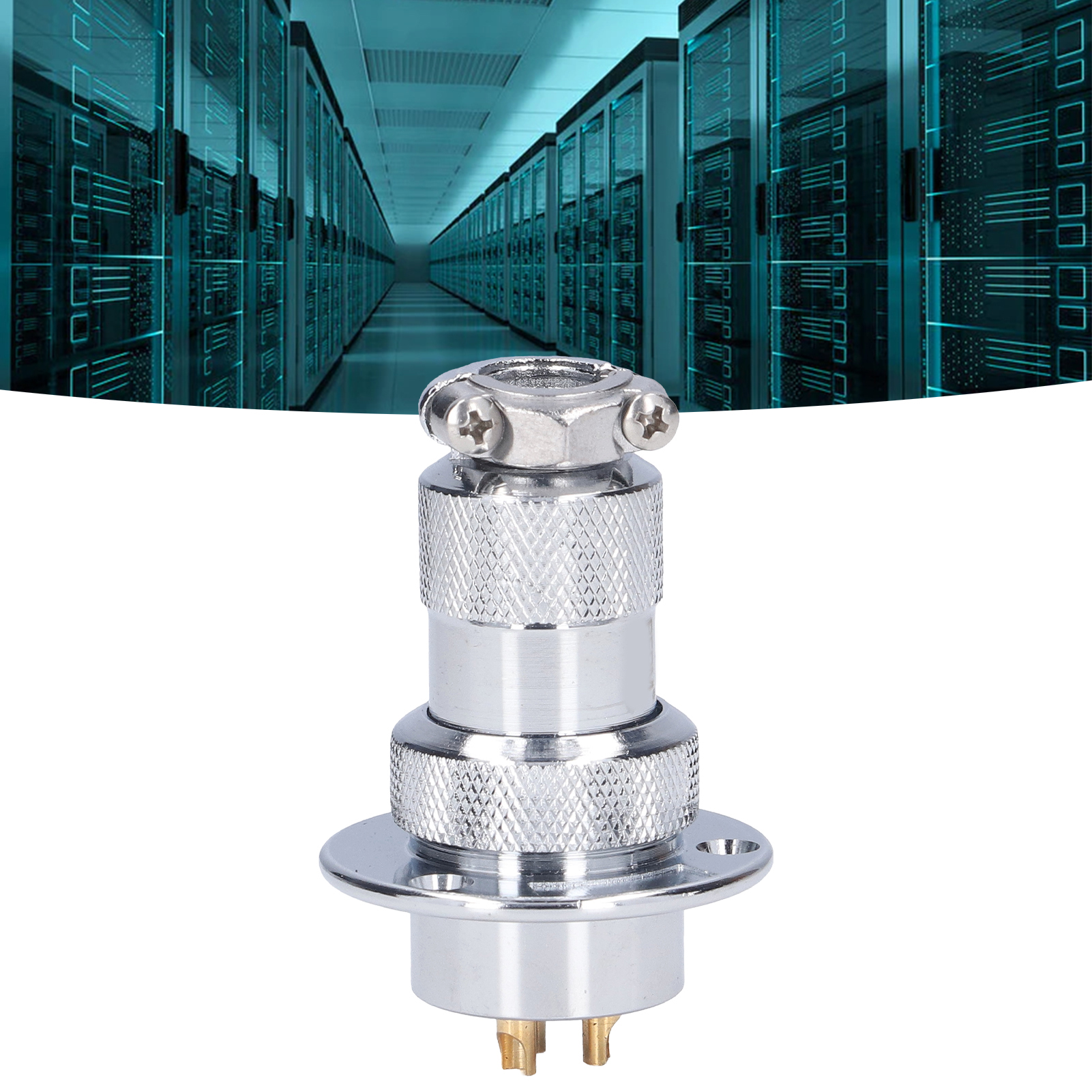 Berm/bem25 Rundflansch-luftfahrtsteckverbinder, 25-mm-stecker Und -buchse, 15 A, 15 Stück, 250 V, Bem25-3y