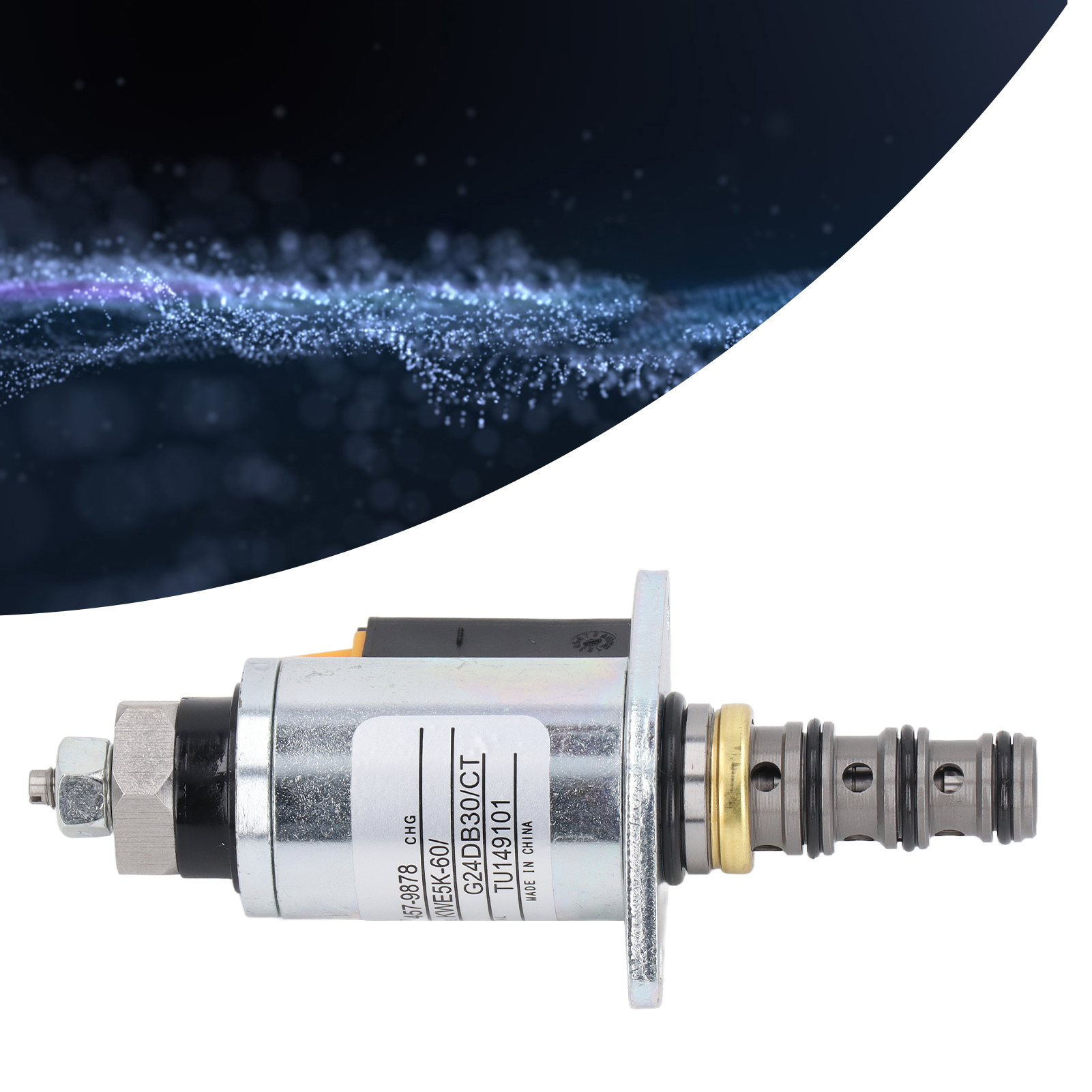 Kwe5k-60/g24db30/ct Sicherheits-magnetventil Mit Verriegelung Oem457-9878, Kompatibel Mit Caterpillar E320b, E320c Und E320d