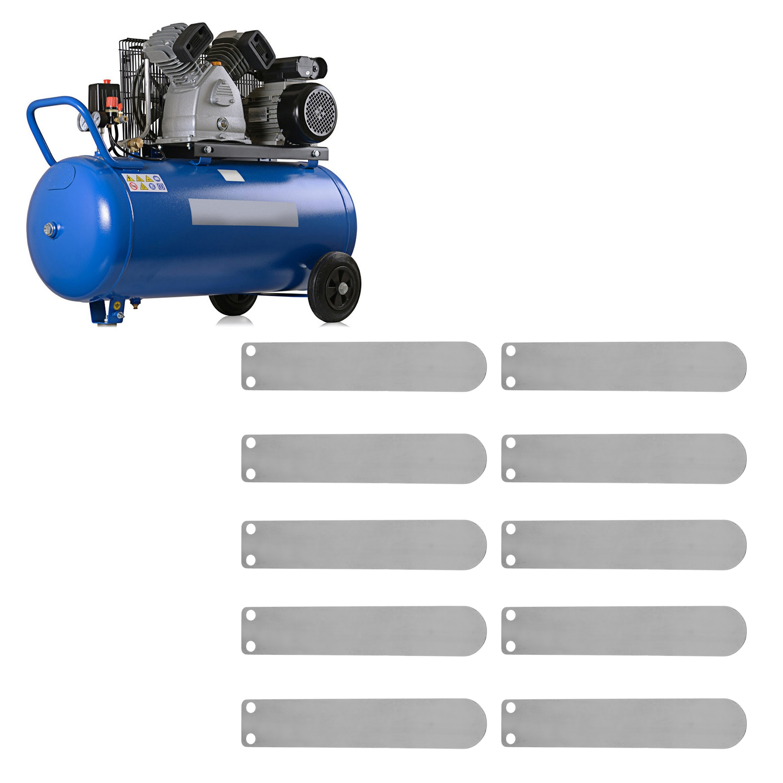Ventilplatte 80, Luftkompressorteile 0,67/8, Zylinderlaufbuchse Innendurchmesser 80, Ventilplatte 80, Lange Einlassplatte