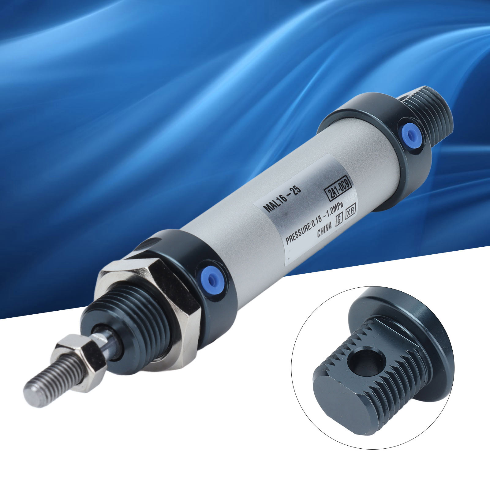 Mal16-25 Mini-pneumatikzylinder Aus Aluminiumlegierung