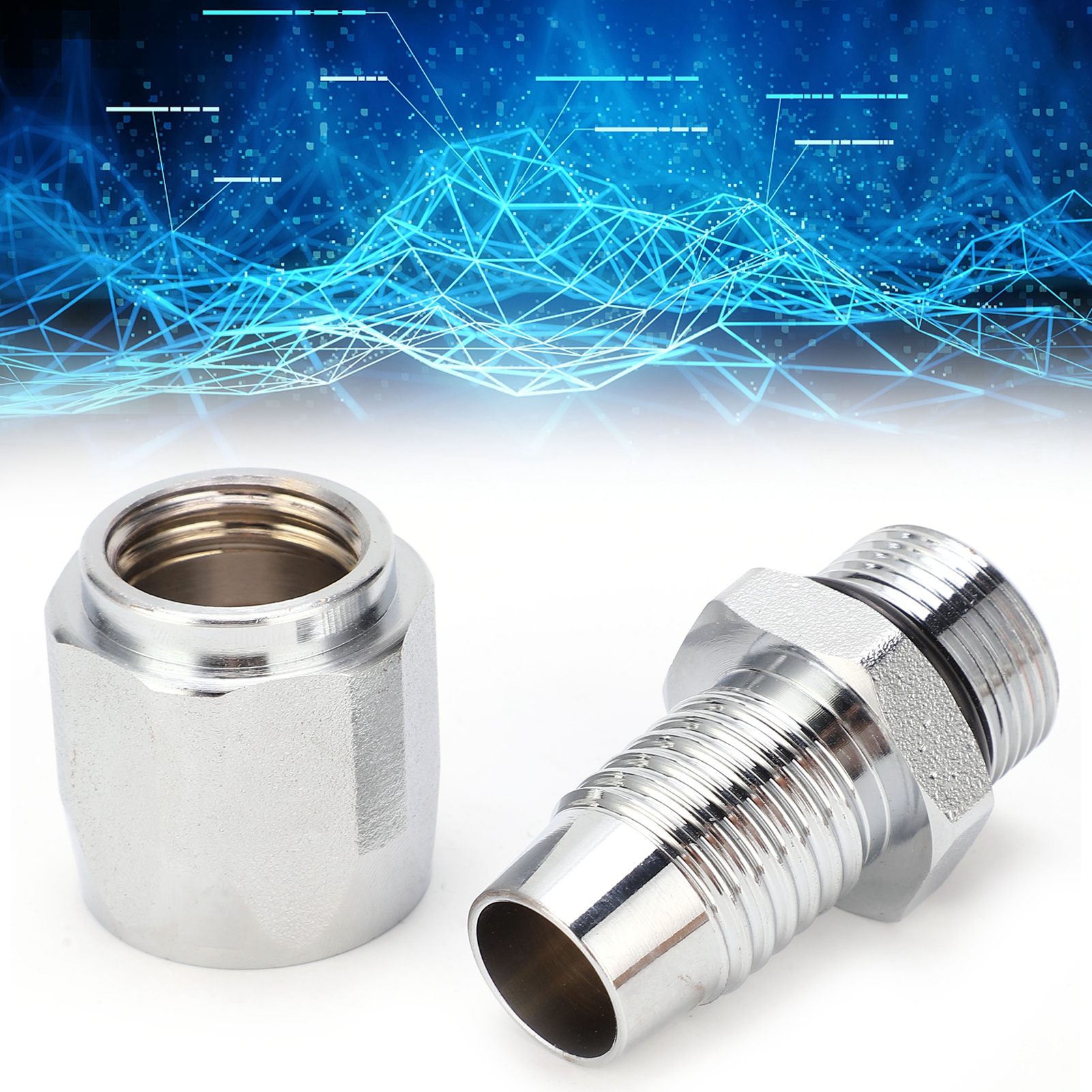 Neue Kupferverriegelung/kraftstoffdüsenverschraubung, Entriegelt, 3/4"-verriegelung