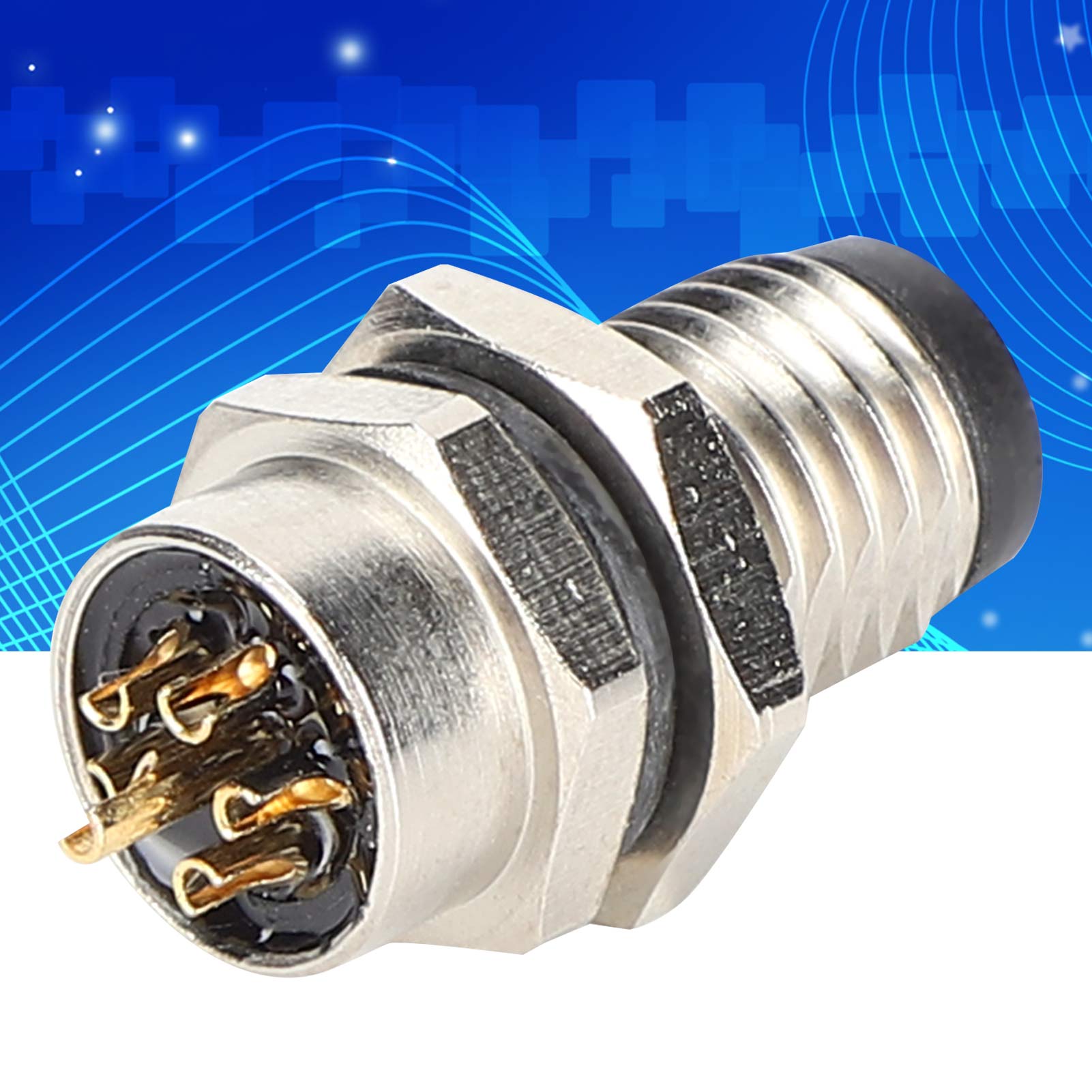 M8-f-p6-rückseitenstecker Für Wasserdichte M8-steckverbinder.