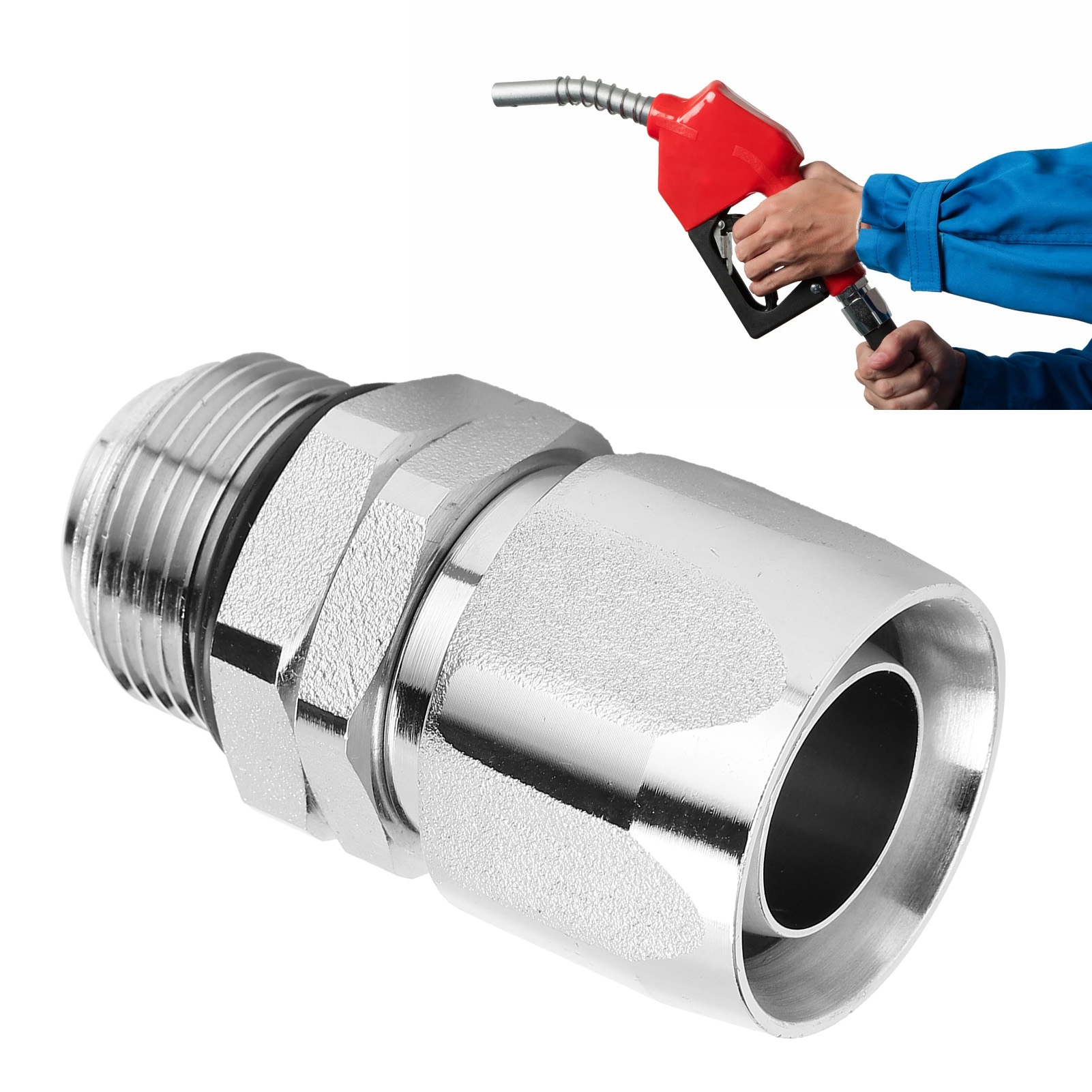 Neue, Instabile Kraftstoffdüsenverschraubung Aus Kupfer Mit Riegel, 1-zoll-verschraubung