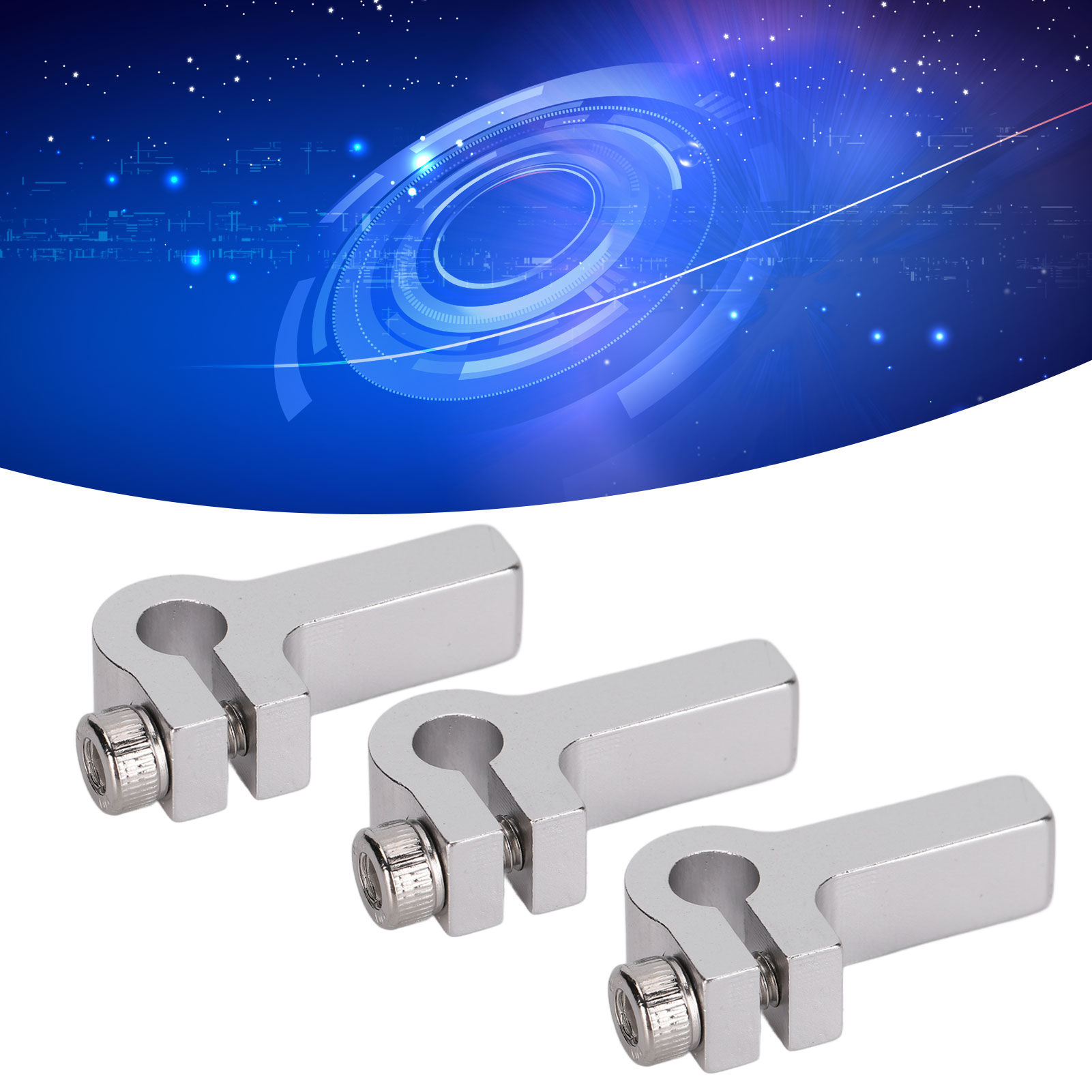 3 Einheiten Pro Seite, 1 Säulenklemm-montagefuß, Einzelsäulen-klemmhalterung 3403-0024-0006