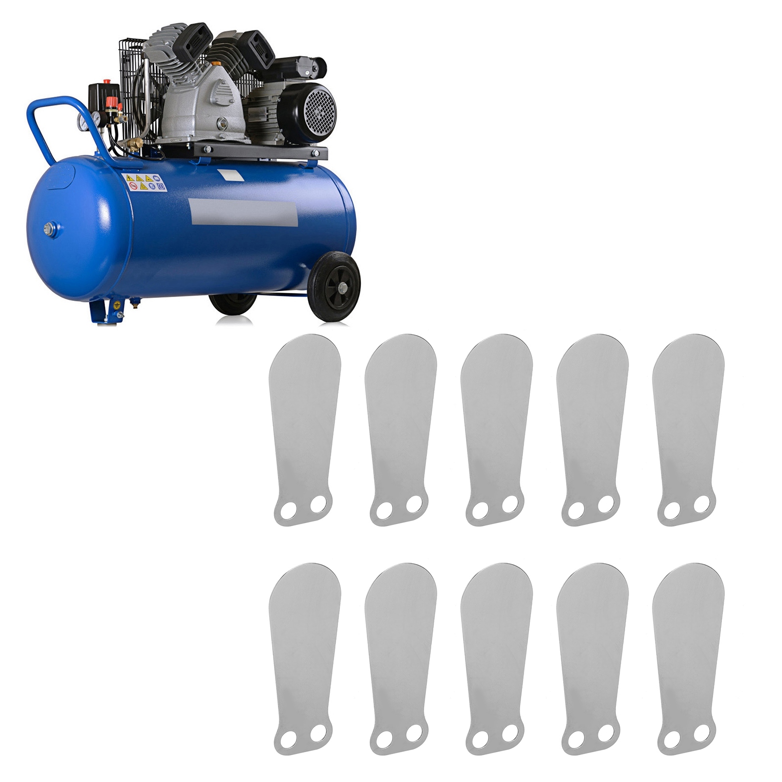 80-mm-ventilplatte Für 0,67/8-zoll-luftpumpe, Luftkompressorteile, Zylinderlaufbuchse Mit 80 Mm Innendurchmesser, 80-mm-ventilplatte, Kurze Auslassplatte