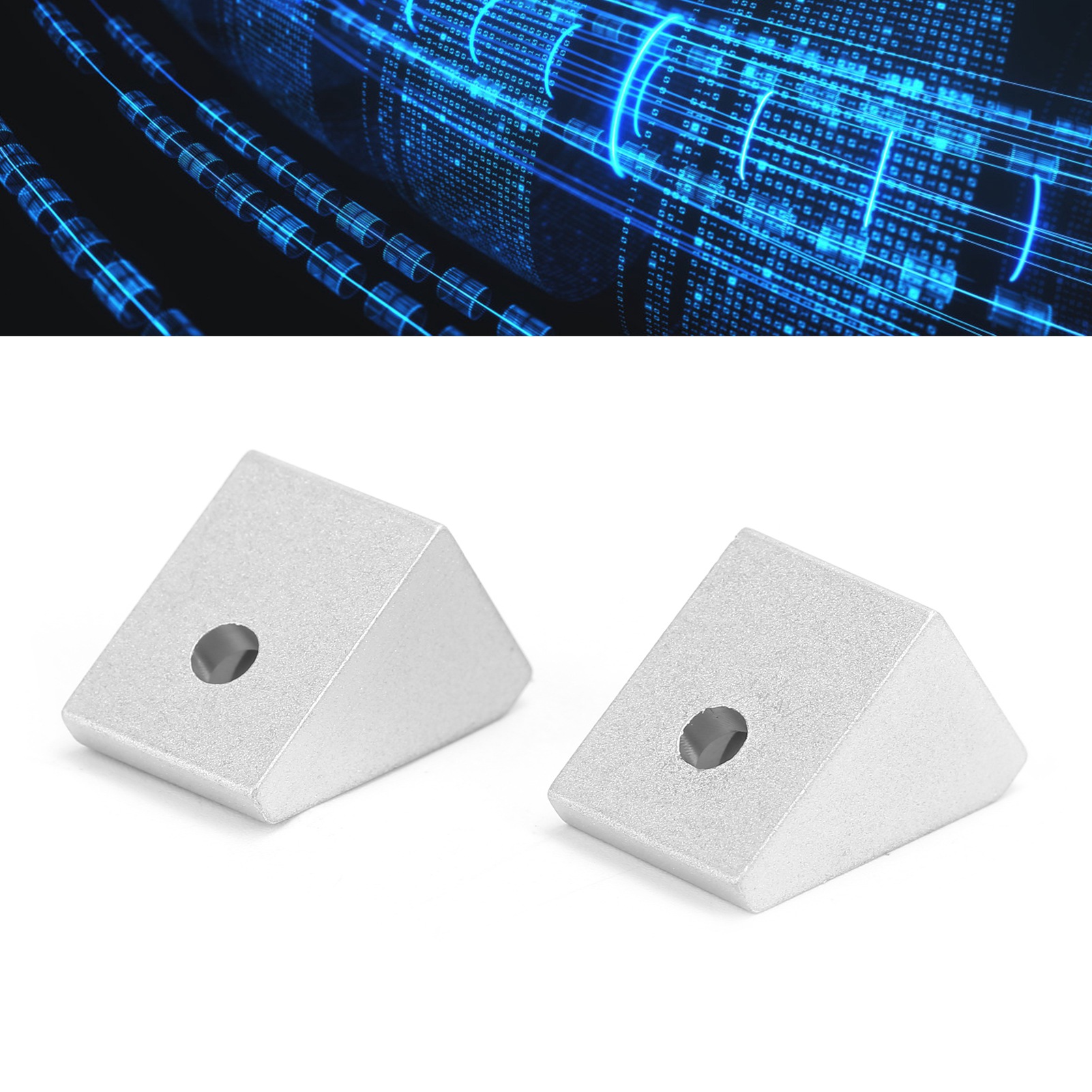3204-0001-0002 15 Mm X 19 Mm Rechtwinkliger Dreieckiger Verstärkungssitz