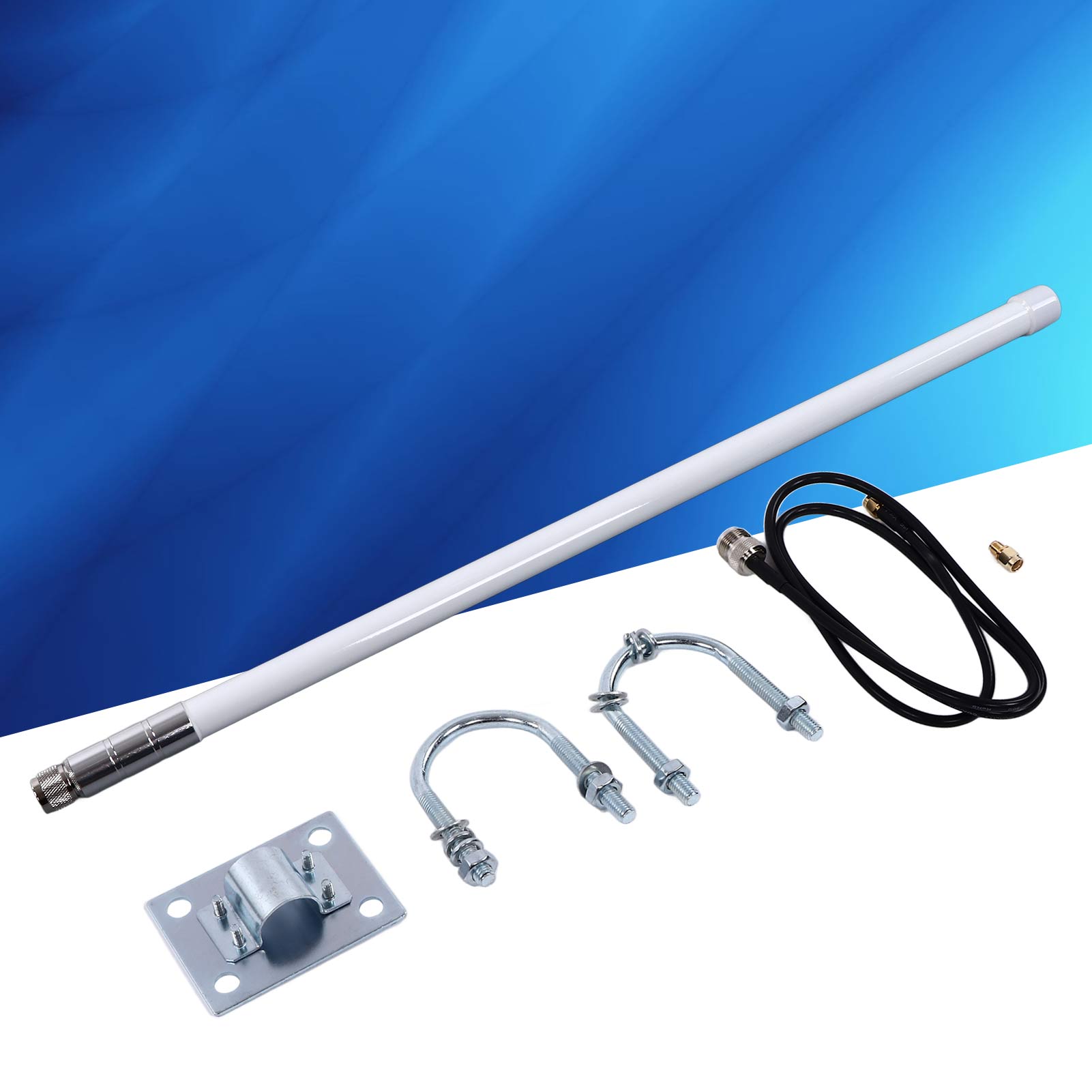 Sta-rflq5m/60cm 898/915 Mhz Wasserdichte Glasfaserantenne Mit Lora-überspannungsschutz