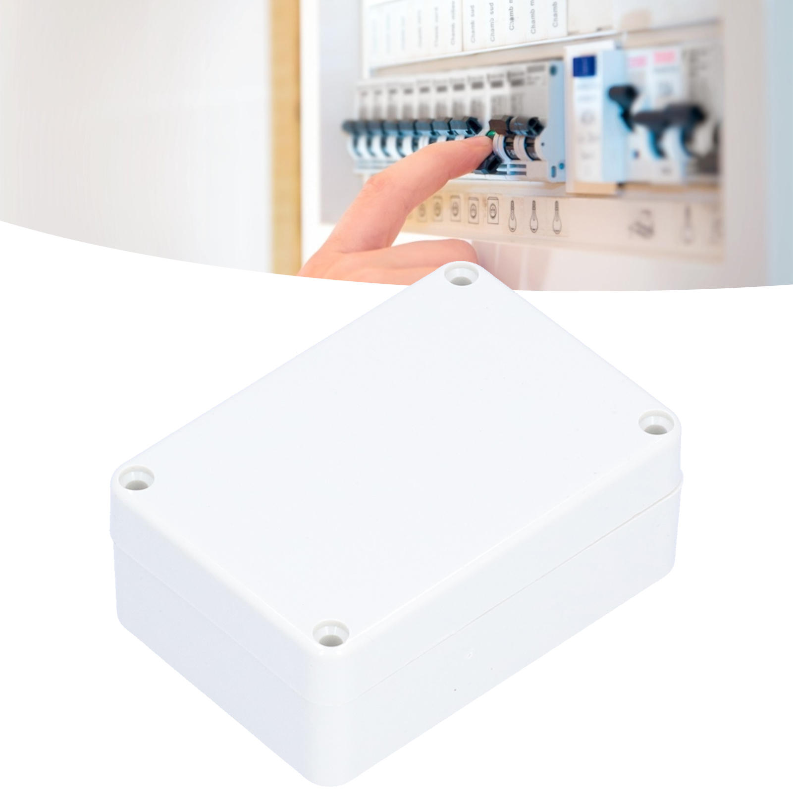 Wasserdichte Kunststoff-anschlussdose Für Stromversorgung 85 X 59 X 35 Mm