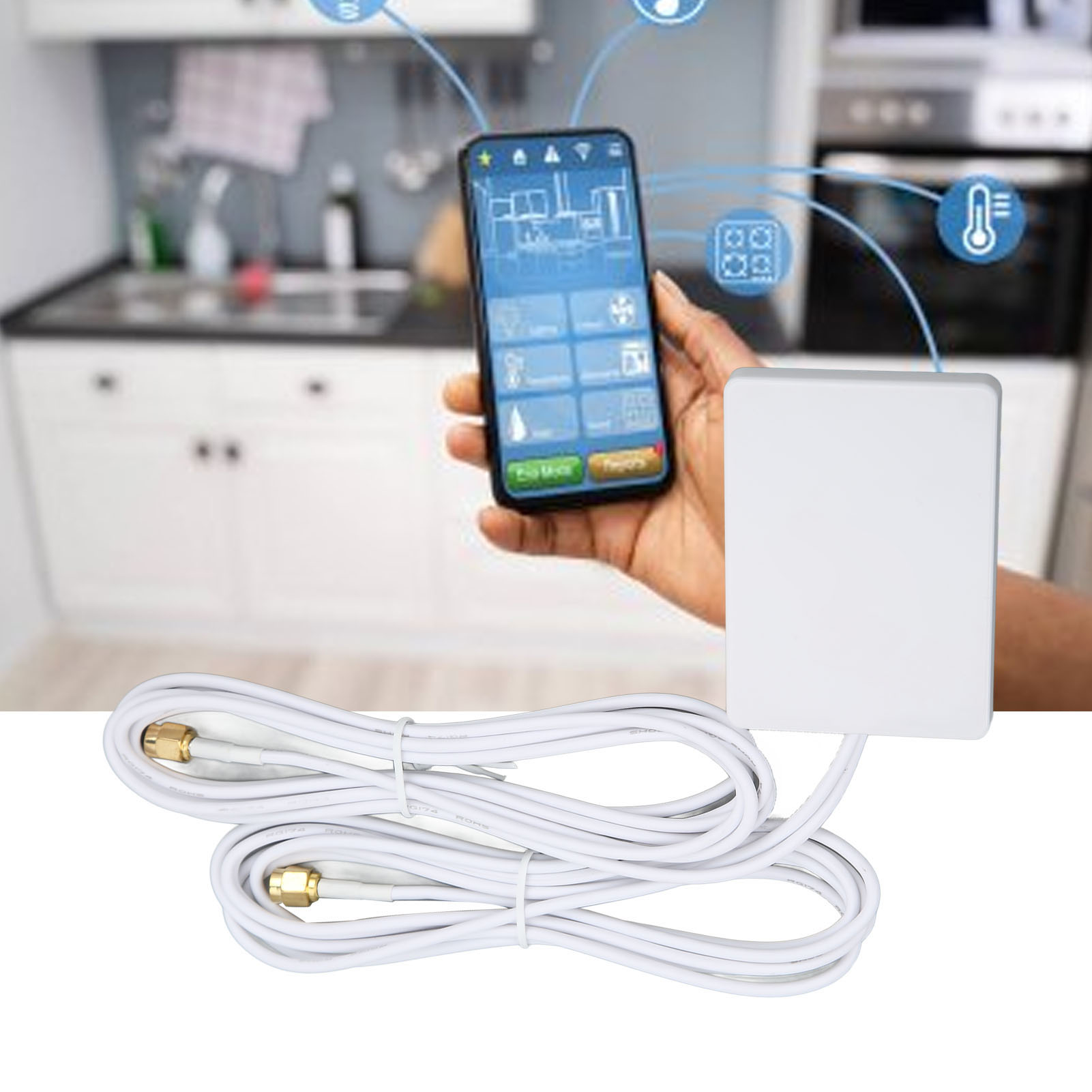 Kj-015 Antenne Für Huawei 4g Router, Signalverstärker Für Mobiltelefone, 4g Lte Antenne Für Kleine Tablets, Ideal Für Den Innen- Und Außenbereich.