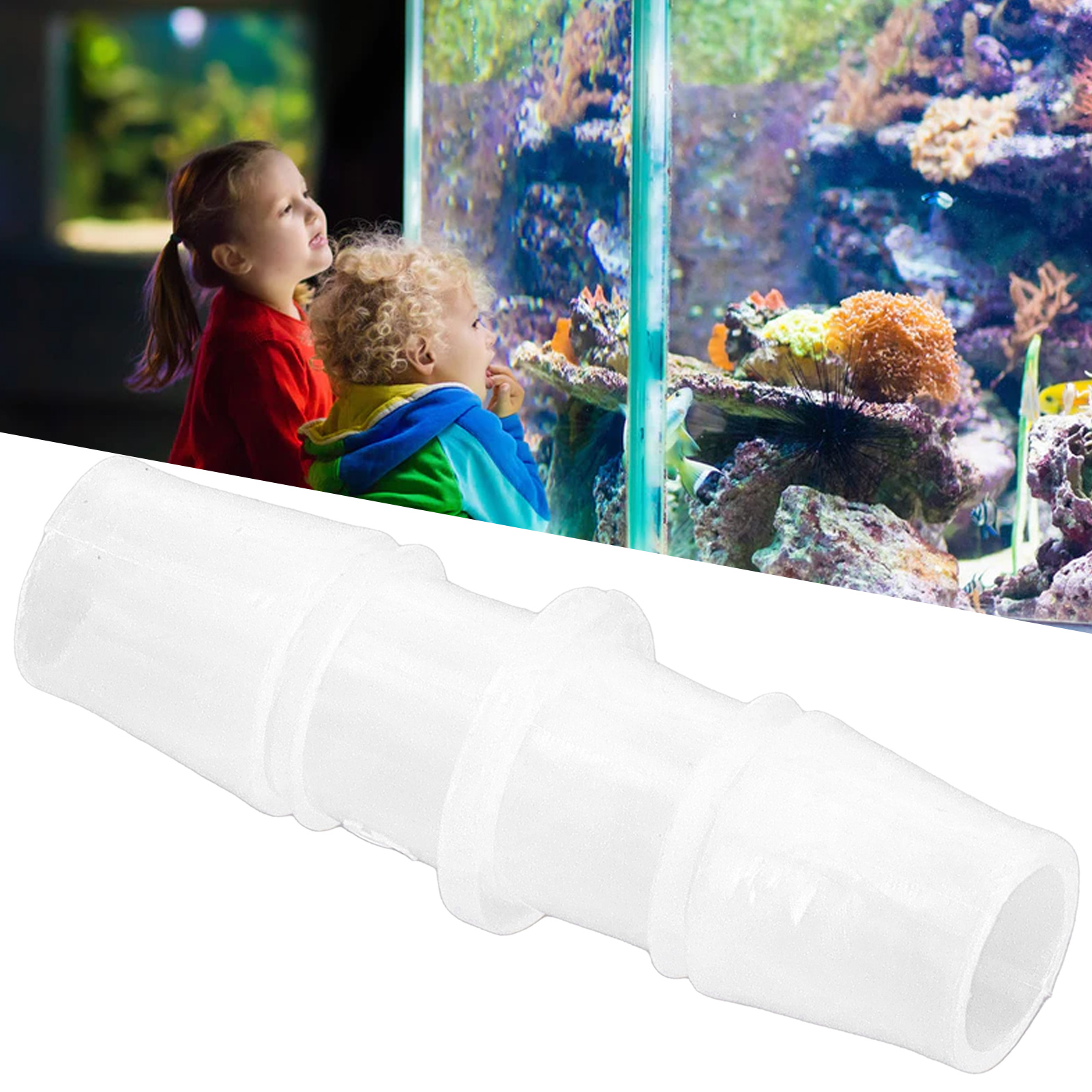 10 Einheiten Werden Als Einteiliger Gerader Verbinder Mit Gleichem Durchmesser Für Aquarien, Fischteiche, Luftpumpen, Schläuche, Pagodenverbinder Und Wasserrohrverbindungsstücke Verkauft, Gerader Verb