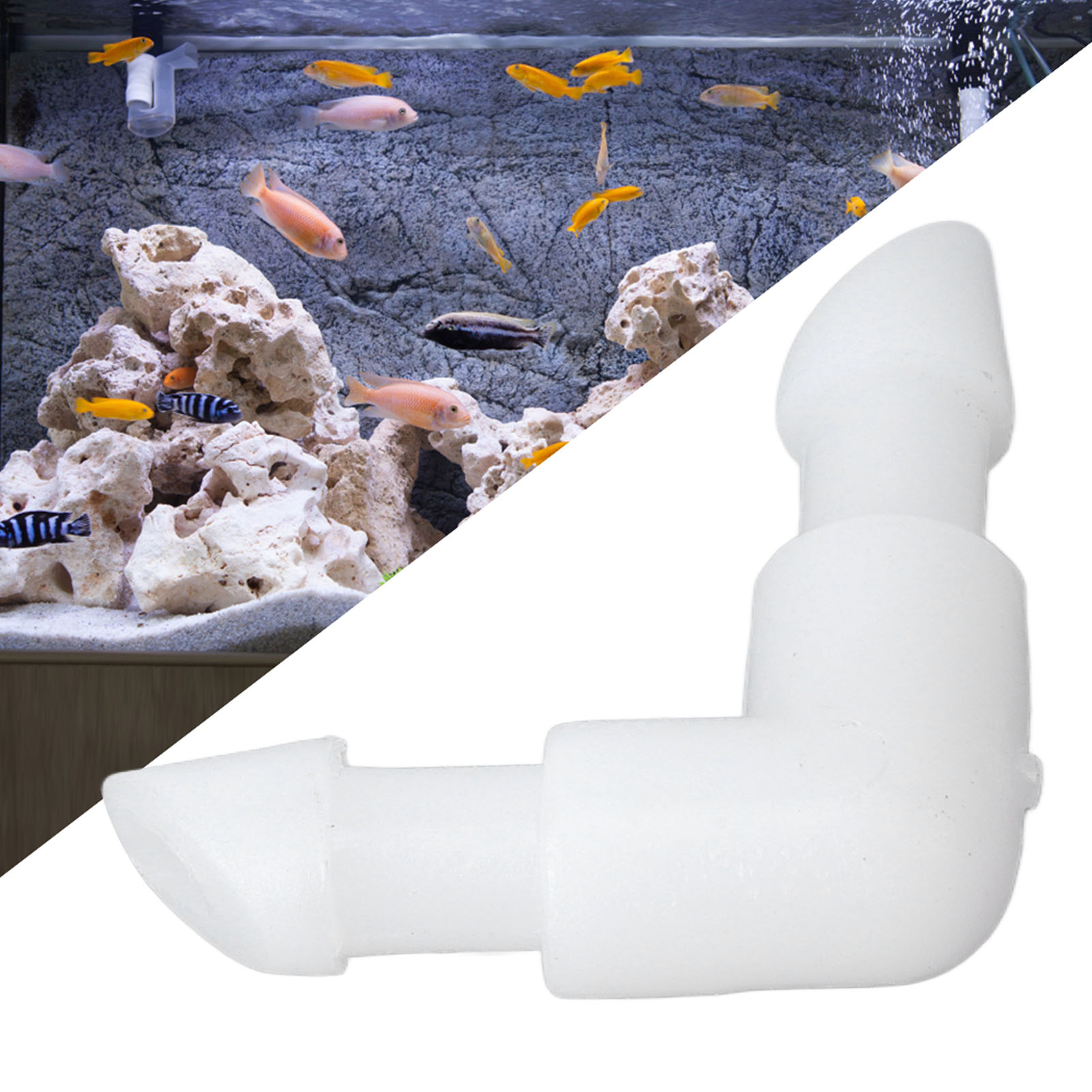 10 Stück Pro Packung, 90-grad-winkeladapter, Wasserschlauchverbinder, L-förmiger Winkel Mit Gleichem Durchmesser, 4,2-mm-düse.