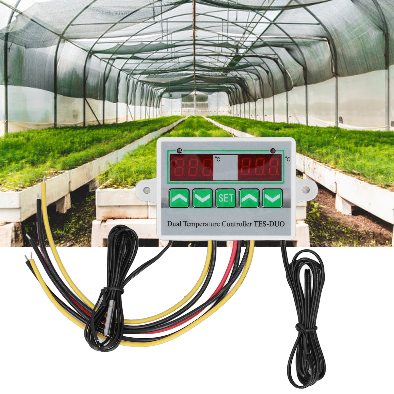 St3012 Mikroprozessorgesteuerter Intelligenter Temperaturregler, Dualer Elektronischer Temperaturregler, 220 V