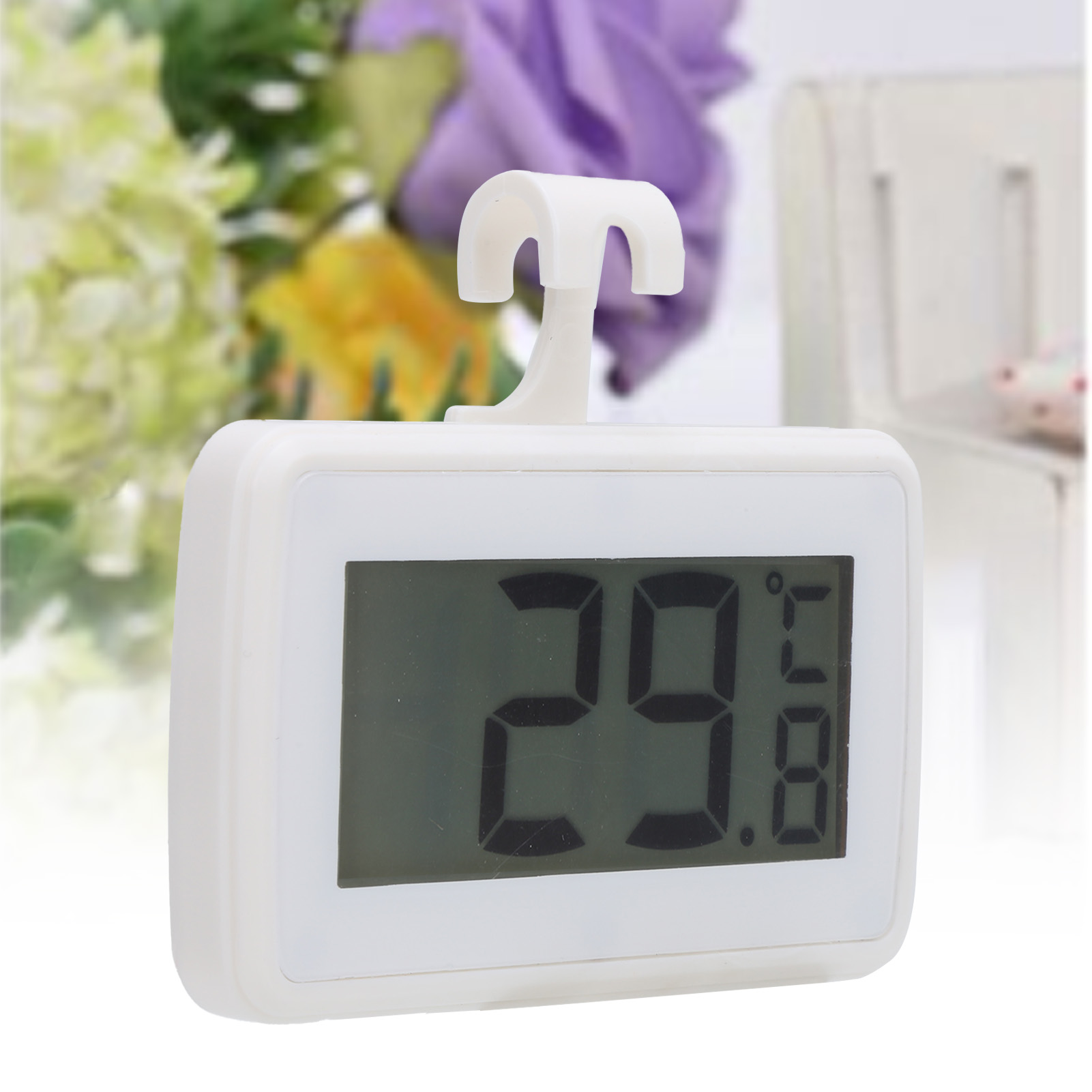 Thermometer Für Den Haushaltskühlschrank Mit Magnethaken, Temperaturanzeiger Für Supermarkt-gefrierschränke Mit Frostalarm -20 Bis 110 Grad Celsius