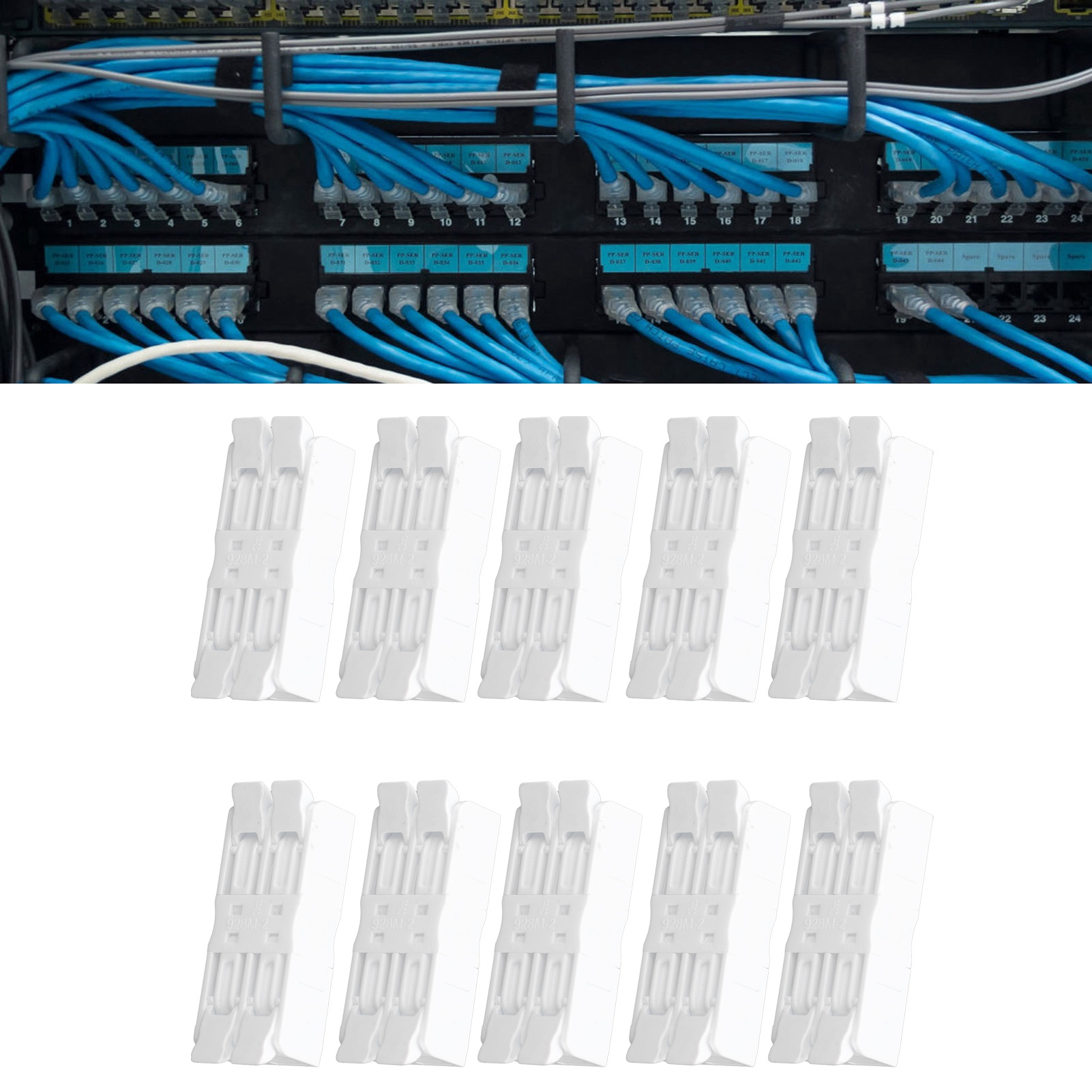 928m-2p Klemmenblock, Doppel-steckverbinder, Schraubenloser Verdrahtungsverbinder, Gebäudeverdrahtungsverbinder