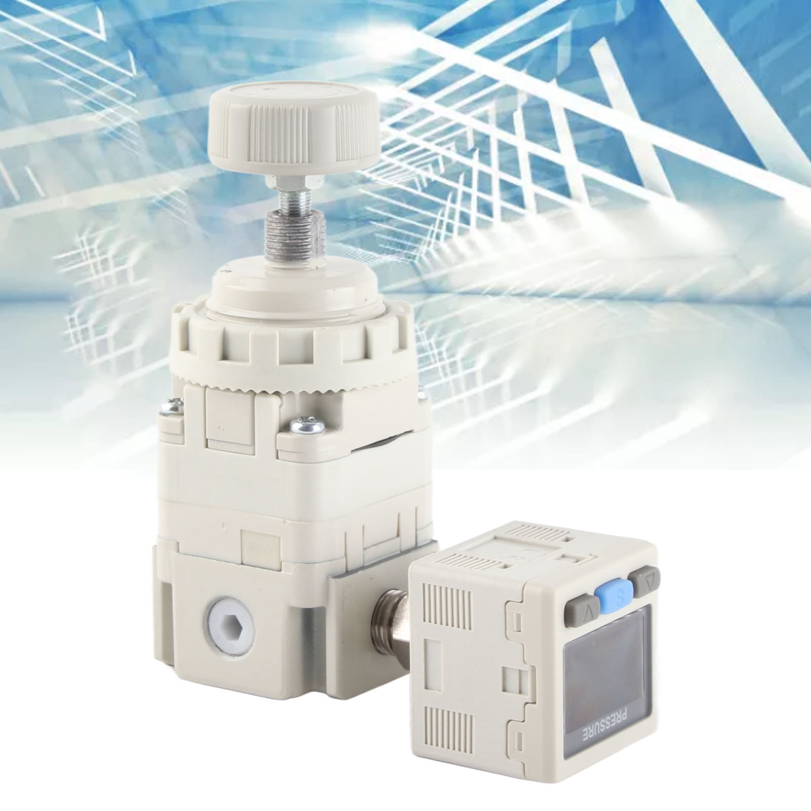 Ir1010-01b Mit Smc-druckminderventil Typ Ise30a-01-nl, Präzisions-gasdruckregelventil
