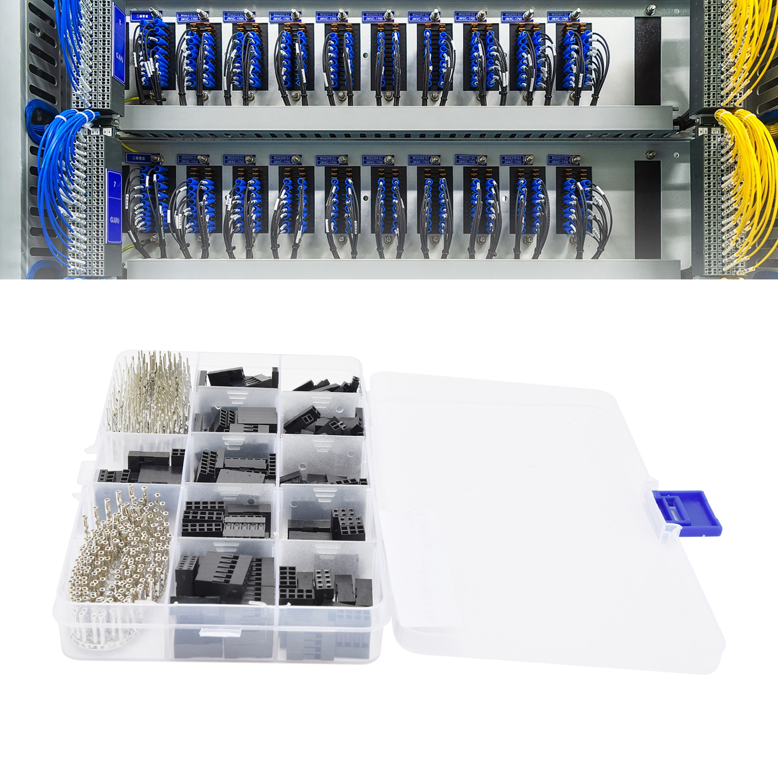 Satz Mit 620 Dupont 2,54 Mm Jumper-steckverbindern Und Klemmenblock