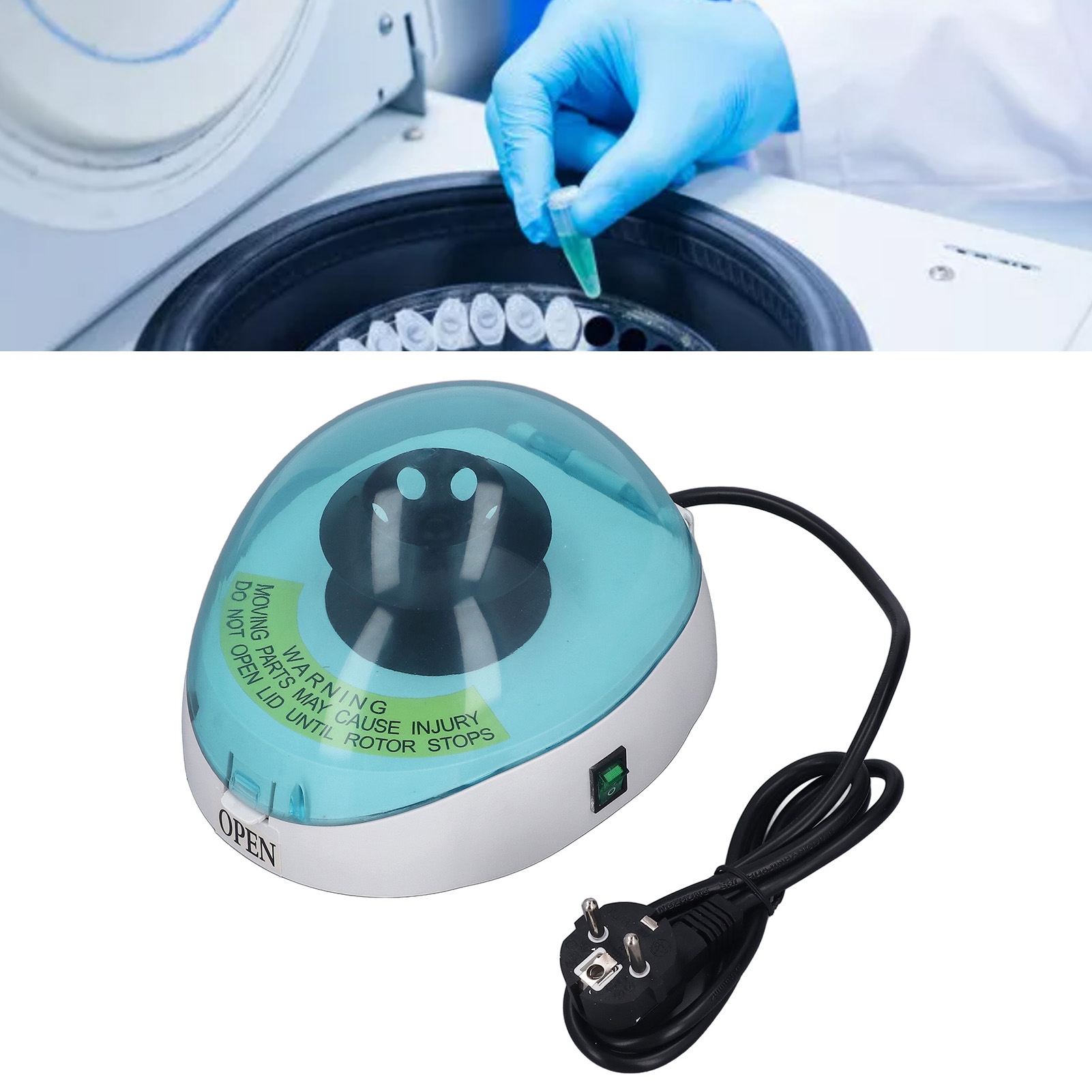 Minizentrifuge Xk400, Tragbare Zentrifuge, Tragbare Mikrozentrifuge, Europäischer Standard 220 V