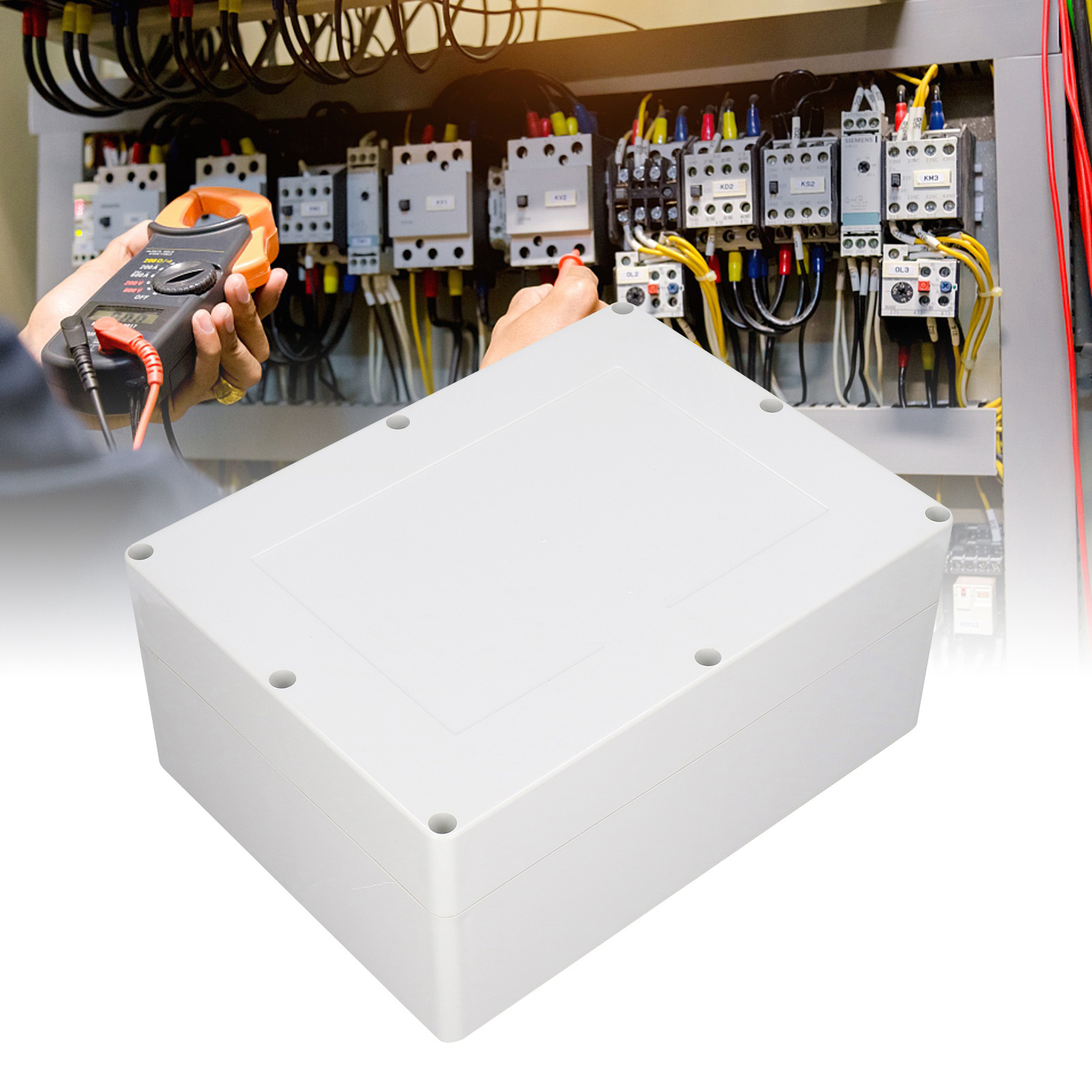 Wasserdichte Kunststoff-anschlussdose 320 X 240 X 140 Mm / Elektrische Anschlussdose