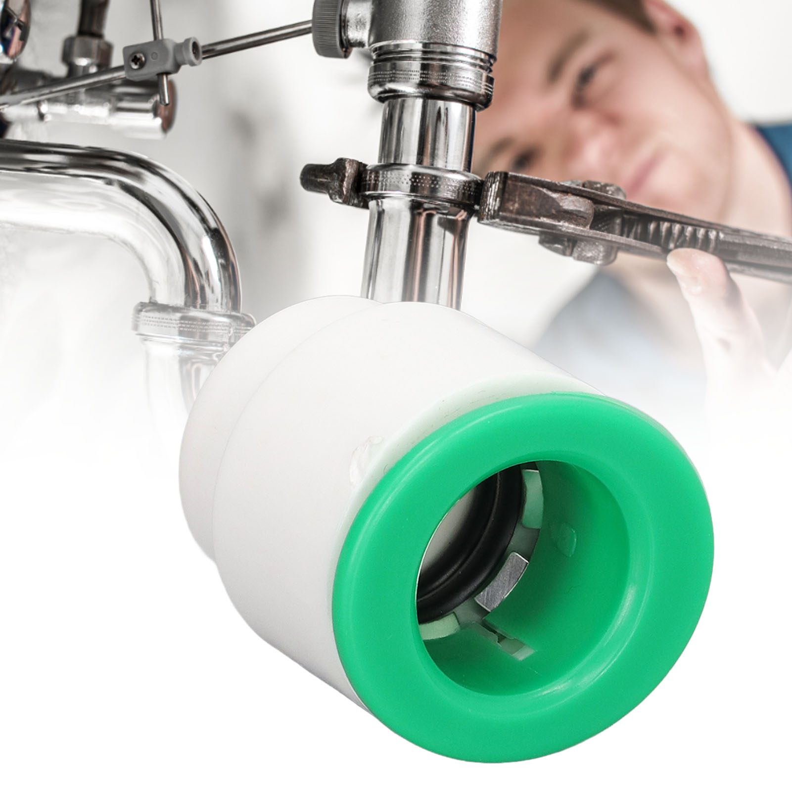 10 Stück Pro Packung Schnellkupplungsstecker Für Gerades Einstecken, Steckverbindungen Für Wasserleitungen, 32 Mm.