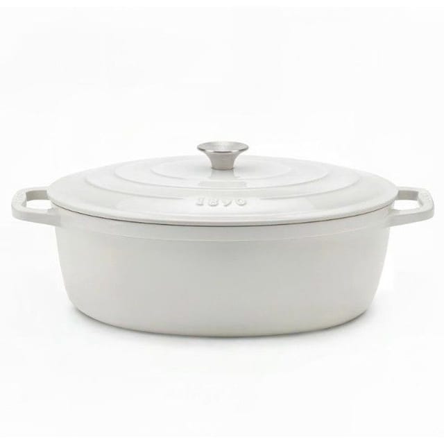 Gusseisen Emaillierte Cocotte - La Fonderie 1890 - Iena36 - Induktion Für Alle Herdarten - Emaillierte Beschichtung - Gleichmäßiges Kochen