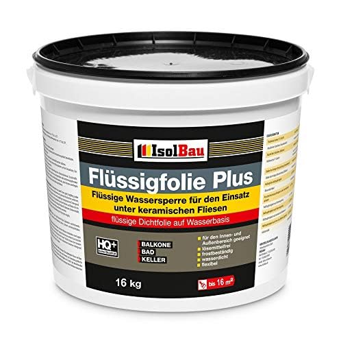 Flüssigfolie Plus 16 Kg Dichtfolie Innenbereich Außenbereich Balkone Terrassen