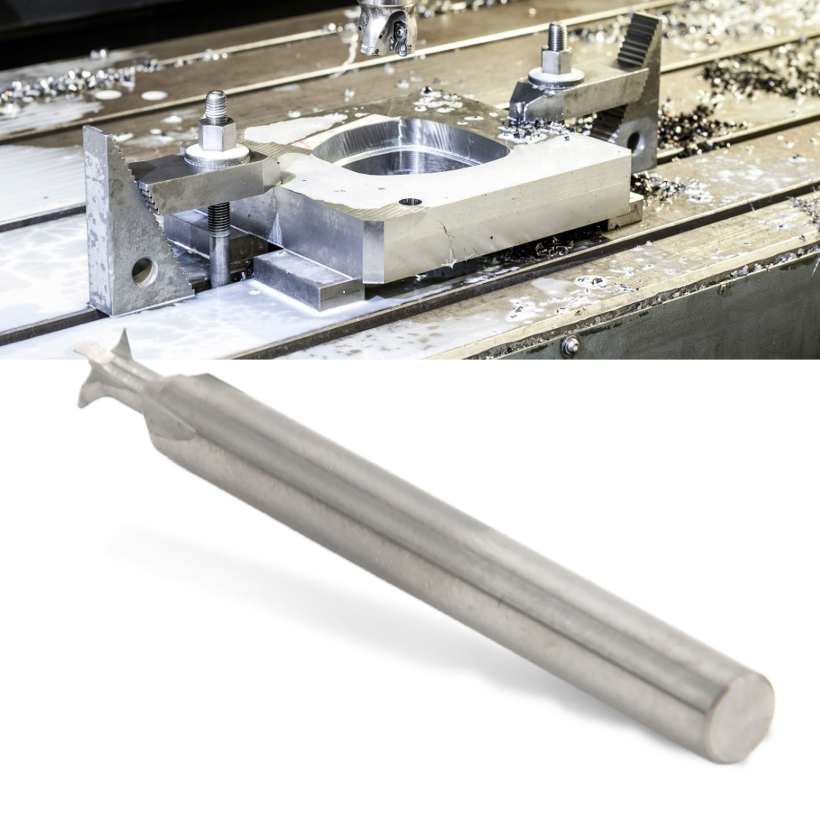 5-mm-hartmetall-schwalbenschwanzfräser, 5 X 45° X 50 Mm