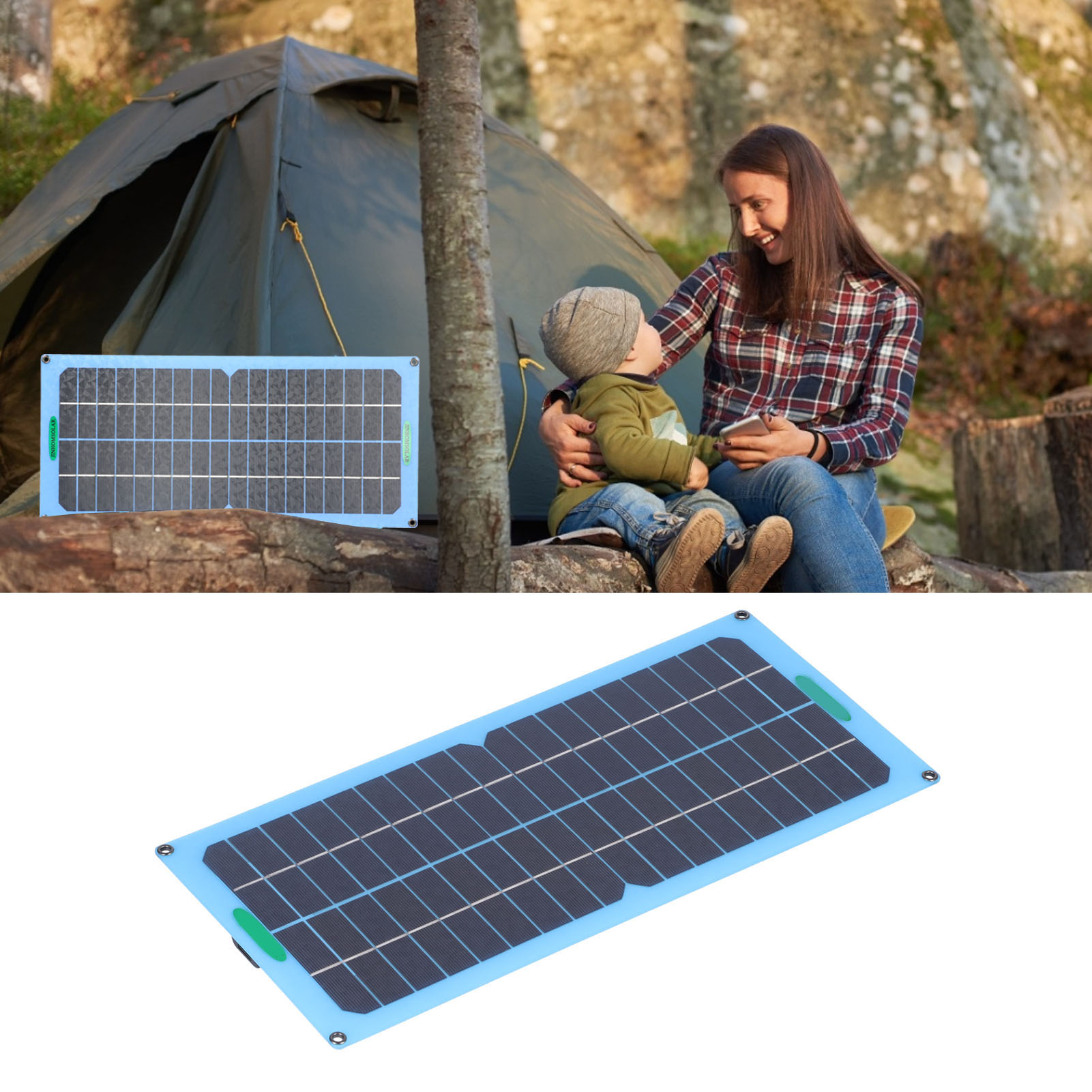Multifunktionales 15w 18v Monokristallines Solarpanel Für Tierkäfige/hühnerställe: Belüftung Und Notladung