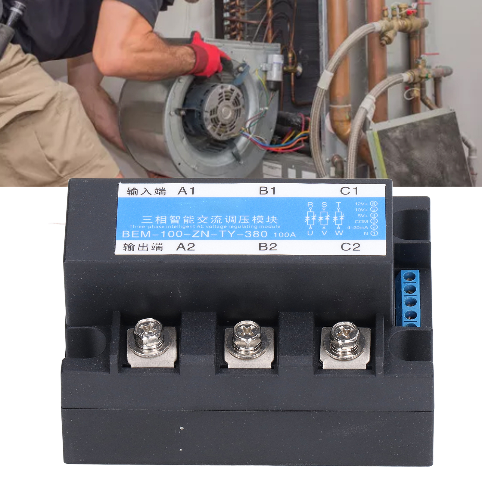 Berm®100a Vollisoliertes Intelligentes Dreiphasiges Wechselspannungsreglermodul