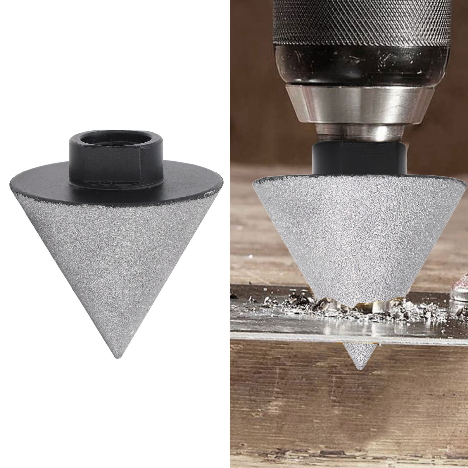 Konisches Bohrwerkzeug Zum Hartlöten Von Abrasivem Diamantreibahle