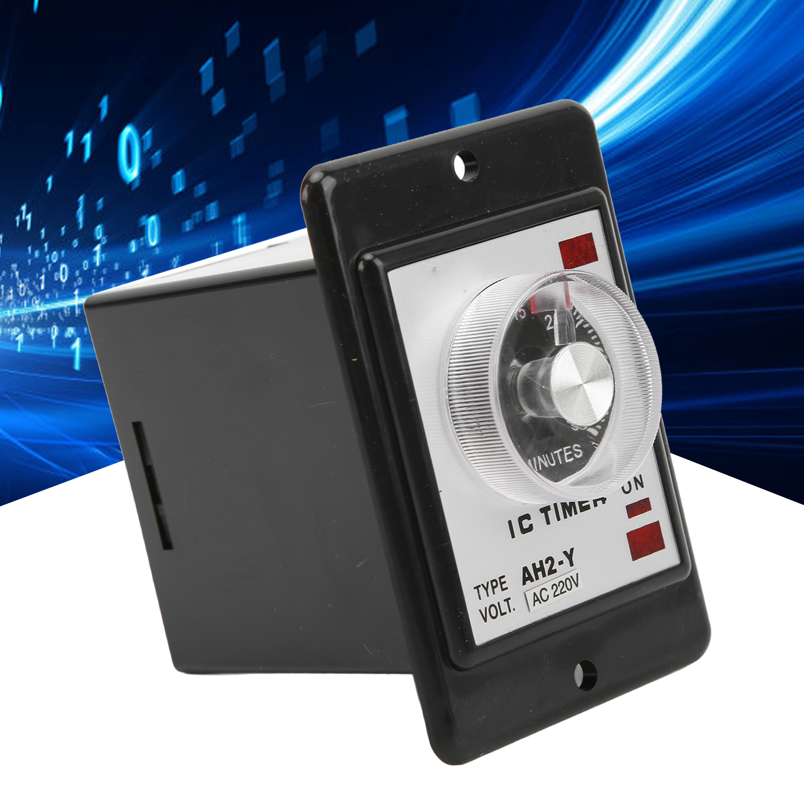 Jyio/匠意源 Ah2-y 30m Miniatur-relais-timer, 8 Pins, 220v Ac