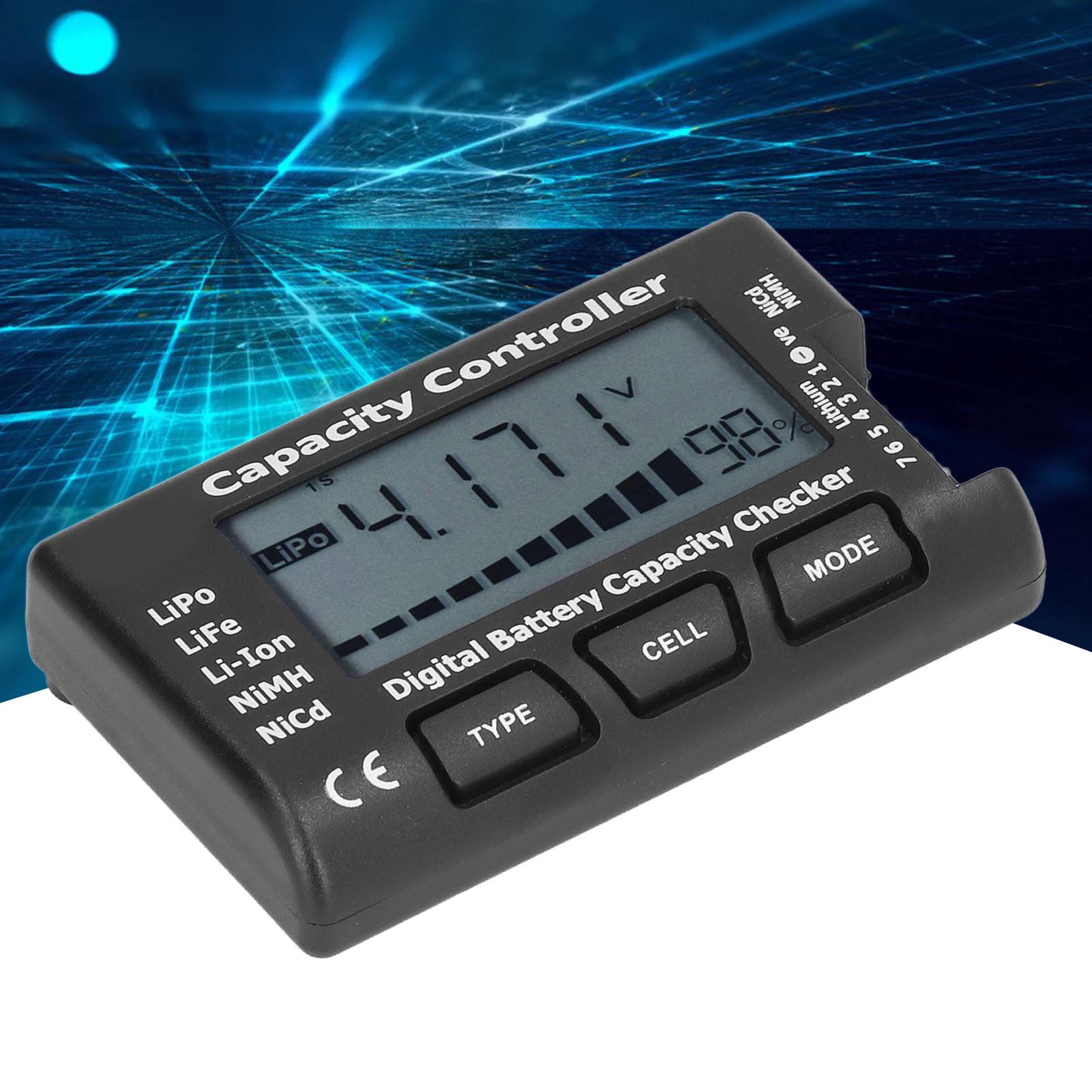 Der Digitale Batteriekapazitätstester Eignet Sich Für Lipo/life/li-ion/nicd/nimh-batterien.