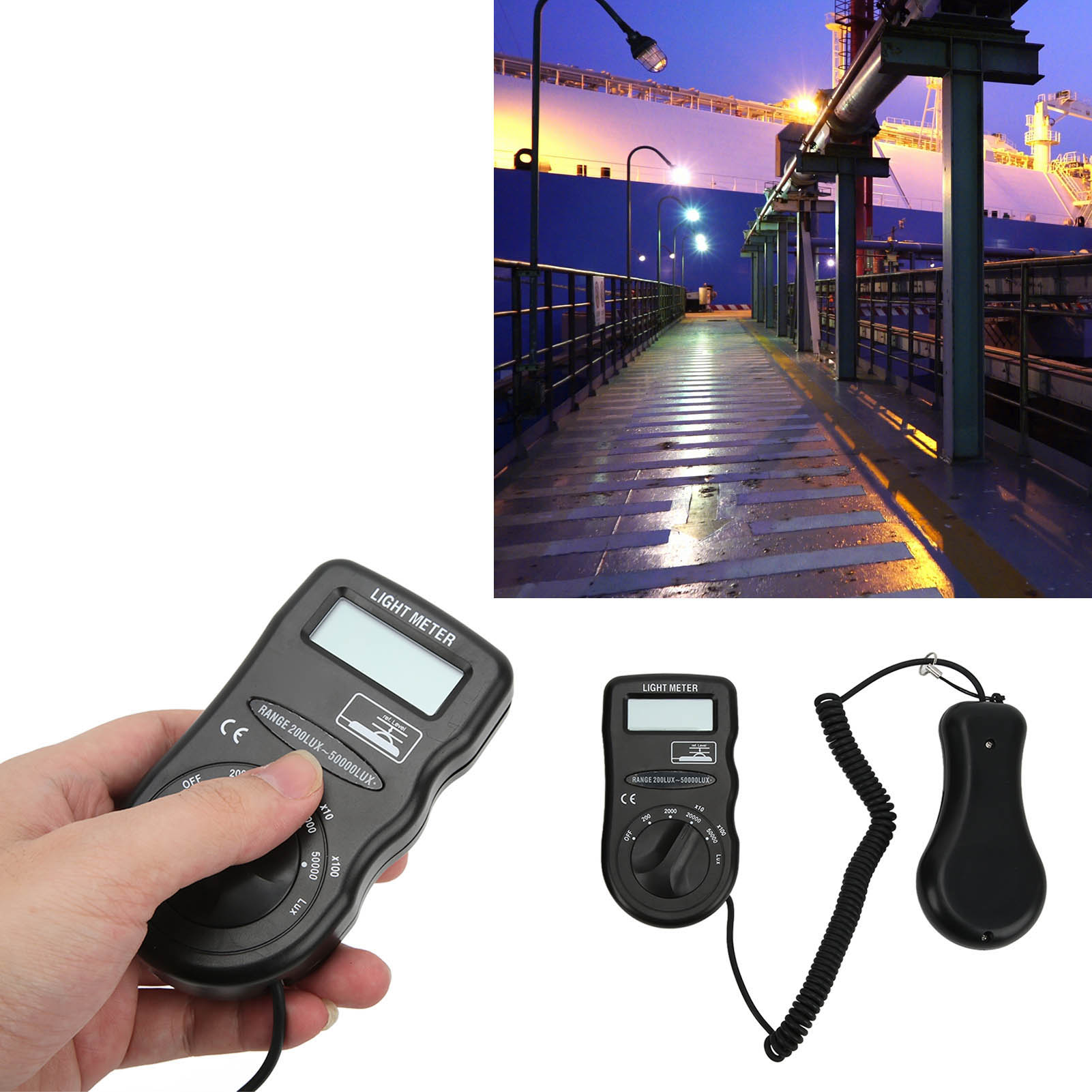 Dt-1300, Luminanzmesser, Photometer, Luxmeter, Tragbares Photometer