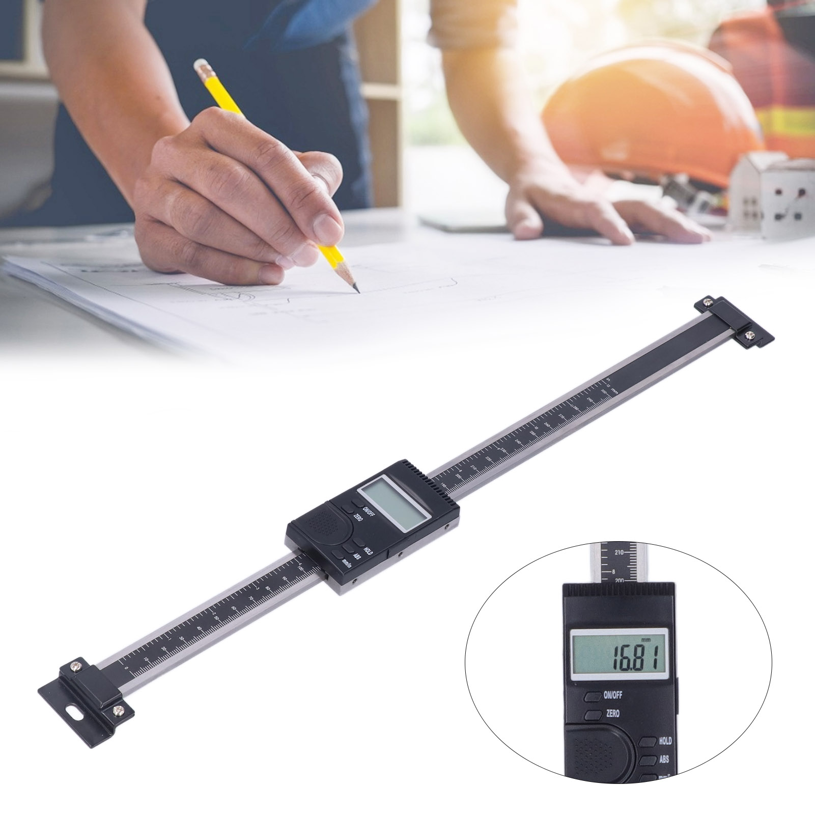 Shsiwi Ip45 Wasserdichter Vertikaler Digitaler Messschieber, Gefertigt Für Höhenmessungen Von 0-300 Mm