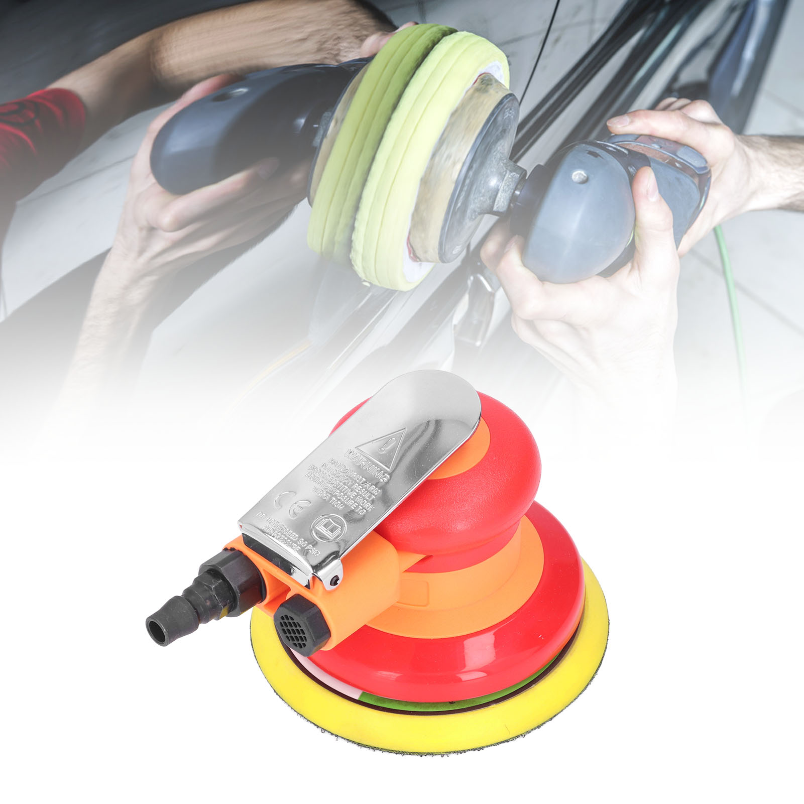Bc-562 5-zoll-druckluftschleifer Mit Raupenpoliermaschine