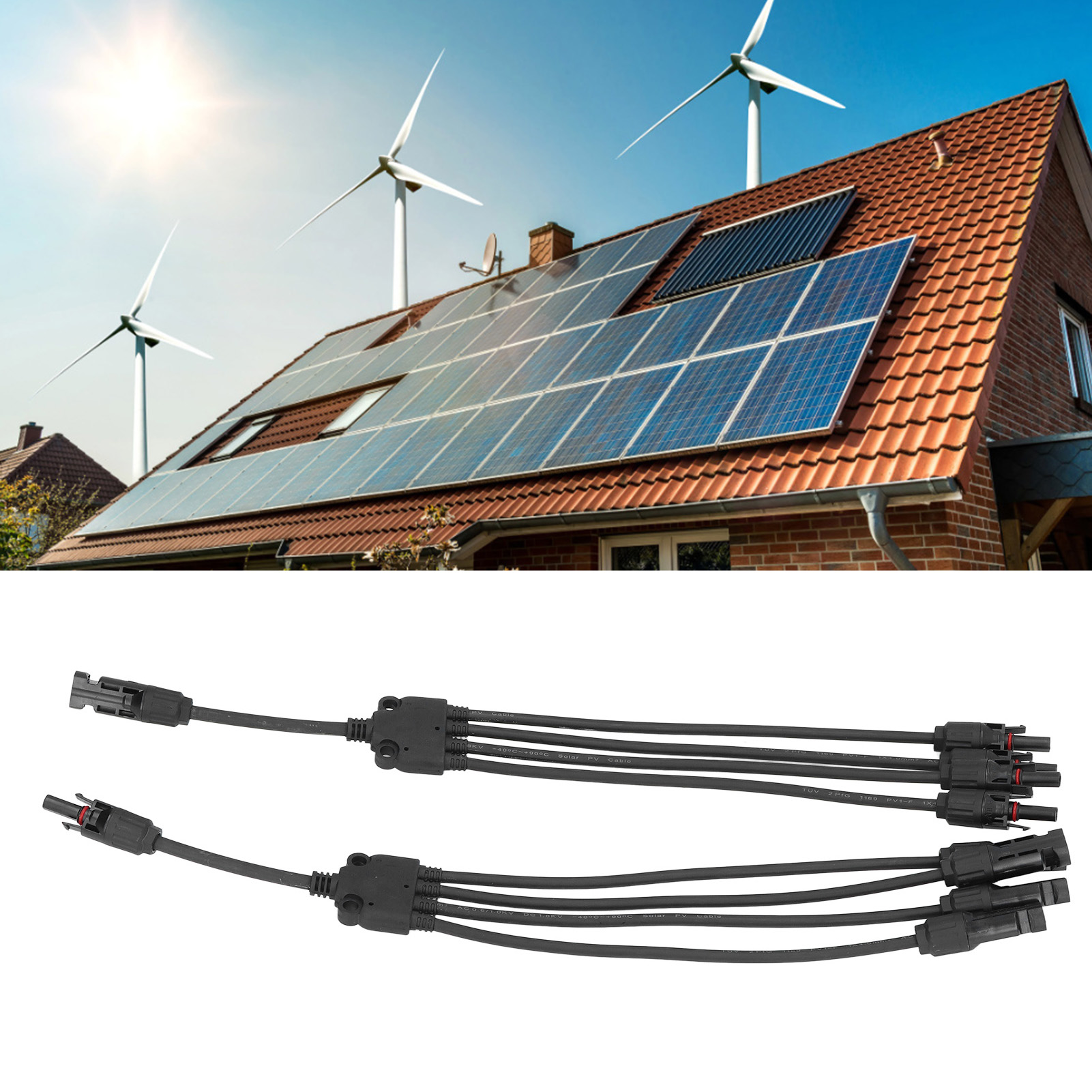 Fünf-in-eins-solarstecker Ip67 Mc4 Für Photovoltaikmodule