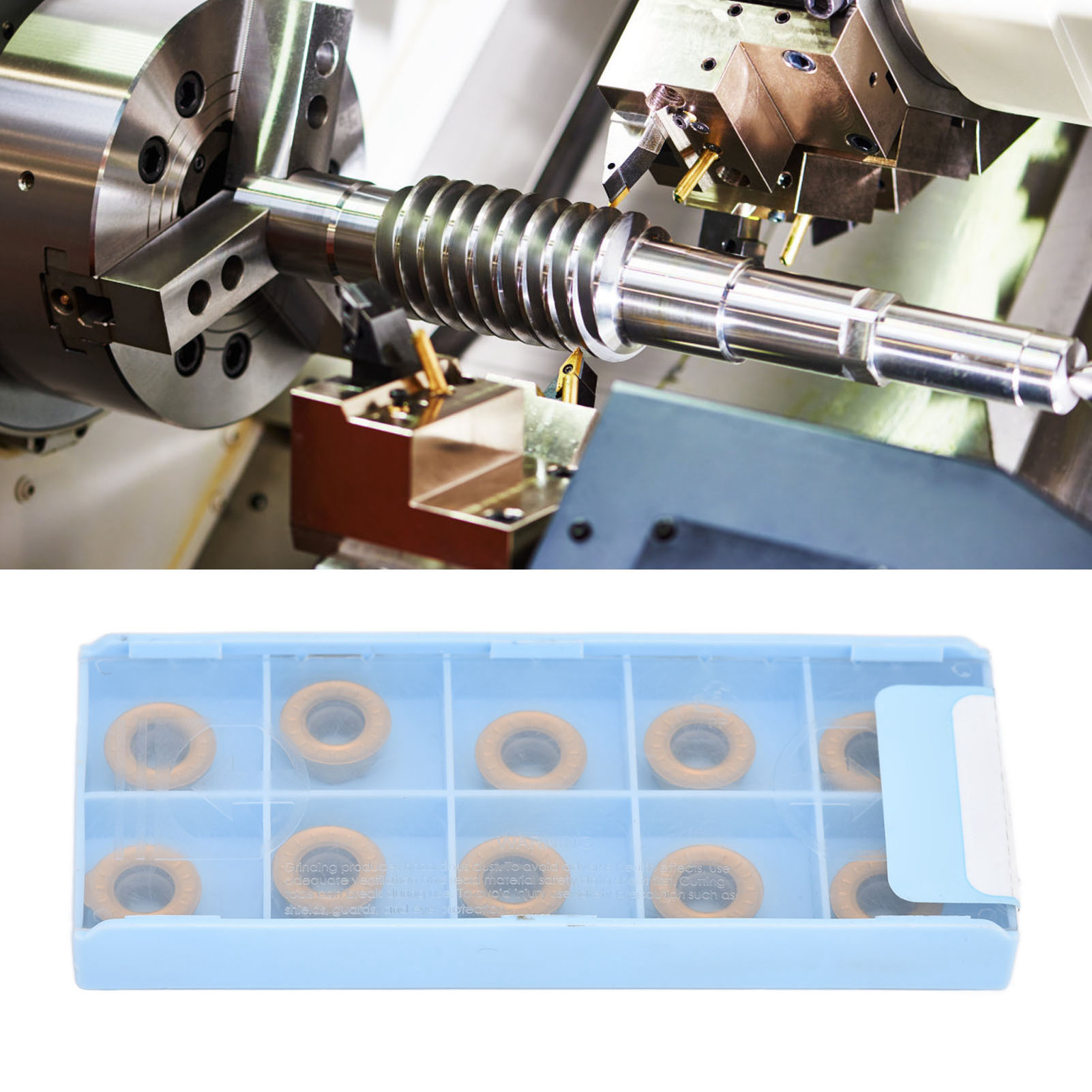 Hartmetall-fräseinsätze Der Serie Rpmw 1204/1003, Pvd-beschichtet, Teilenummer Rpmt1204mo