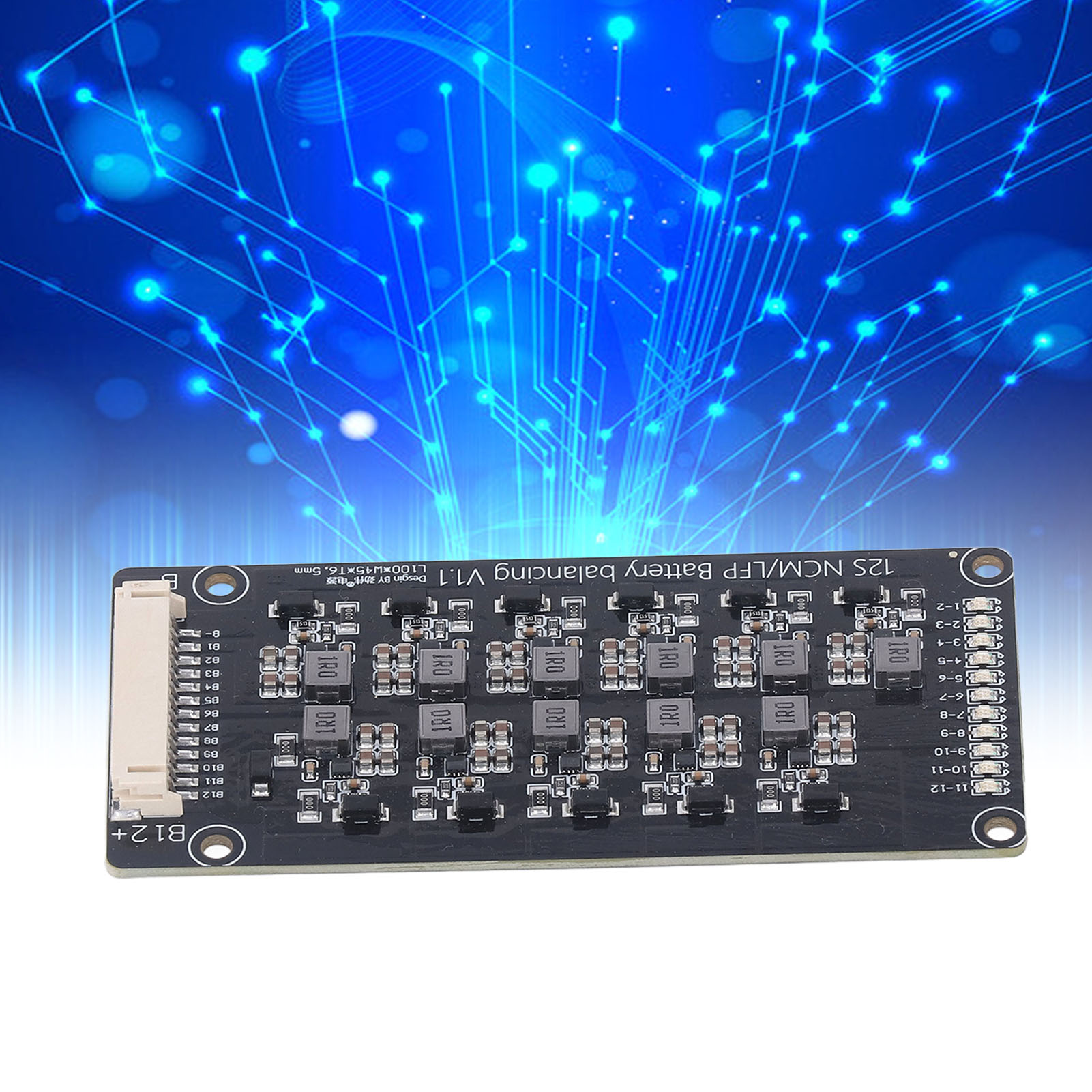 Universeller Induktiver Aktivitätsausgleich Für Lifepo4 Lfp Lithium-ionen-batterien (bms 1,2 A 12 S)