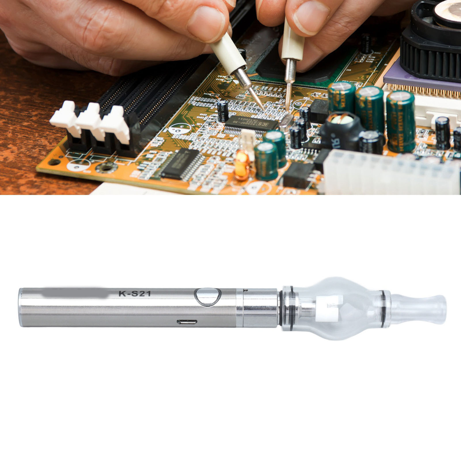 K-s21 Kolophonium-zerstäuber, Lötfreier Und Flussmittelfreier Kolophonium-zerstäuberstift, Kurzschlussdetektor Für Lötstellen Auf Motherboard-chips