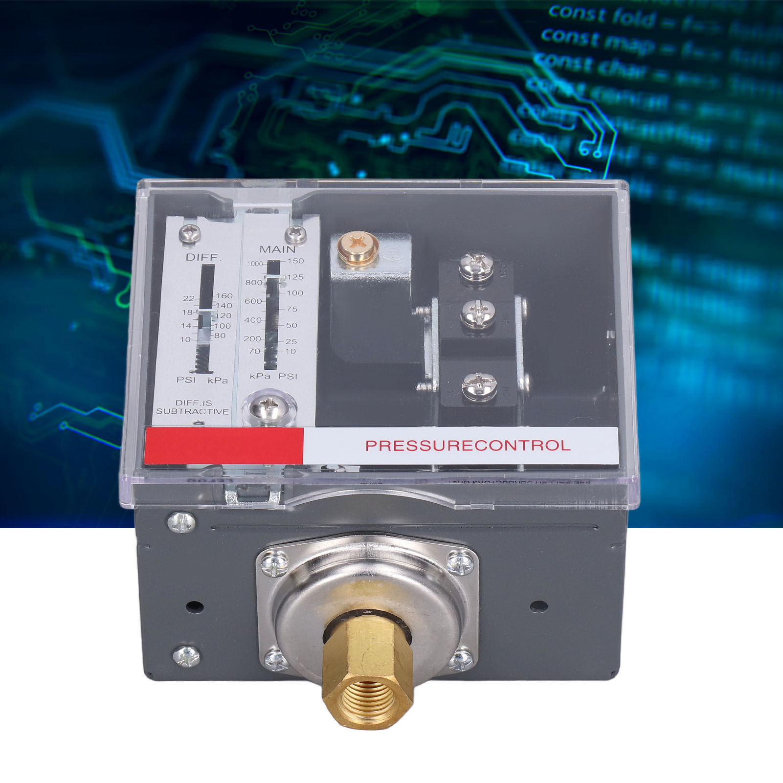 Lefoo® Lf56 225 Psi Druckregler Npt1/4-18 Spdt