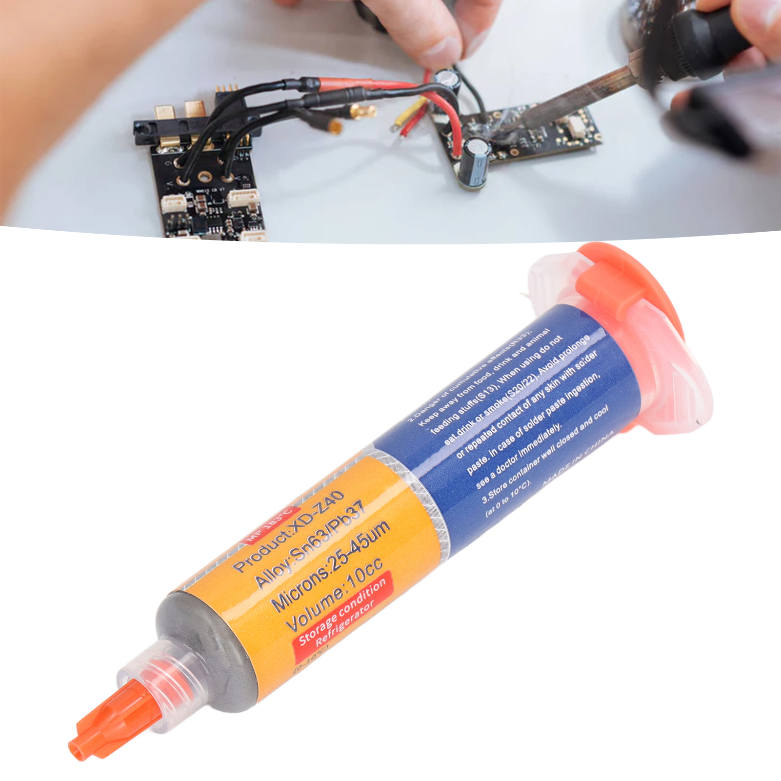 Smt-lötpaste In Einer Spritze, Xd-z40-lötpaste