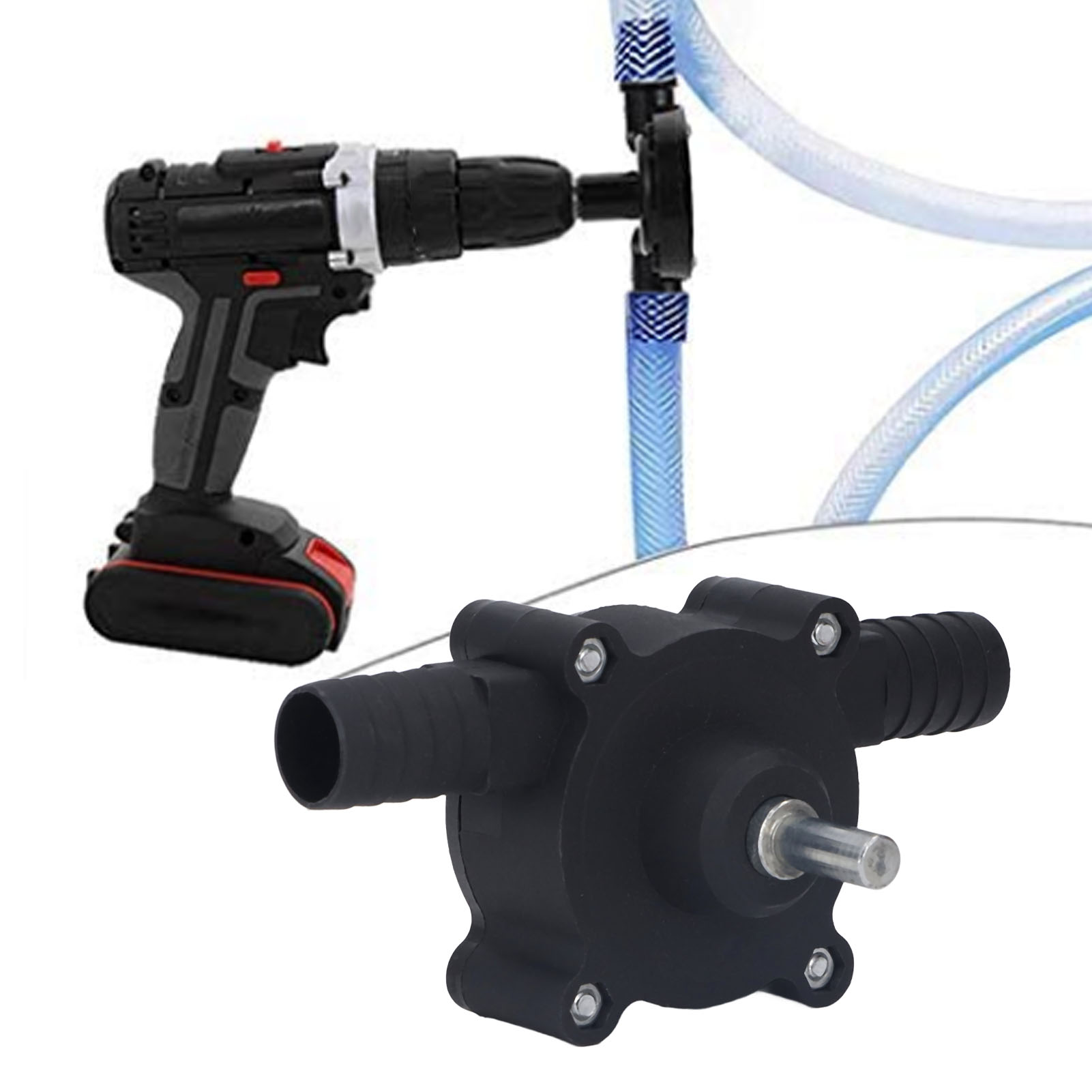 Neue Selbstansaugende Mini-wasserpumpe, Hauswasserpumpe, Gleichstrom-wasserpumpe Mit Handbohrmaschine, Dieselpumpe, Selbstansaugende Kreiselpumpe, Elektrische Mini-bohrmaschinenpumpe