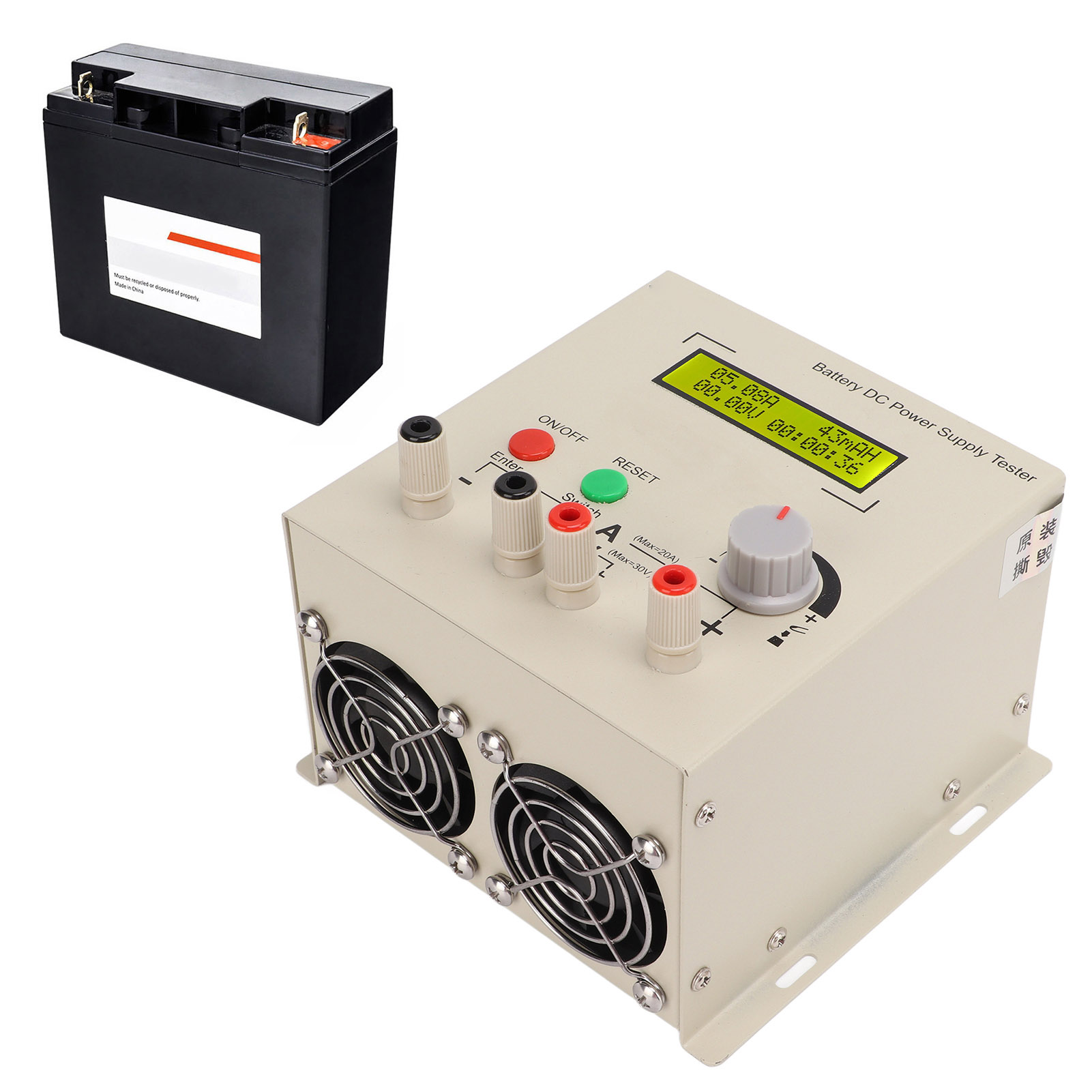 Der Batteriekapazitätstester Und Der Innenwiderstandstester Können An Einen Host-computer Angeschlossen Werden, Der Der Europäischen Norm Ac100-240v Entspricht.
