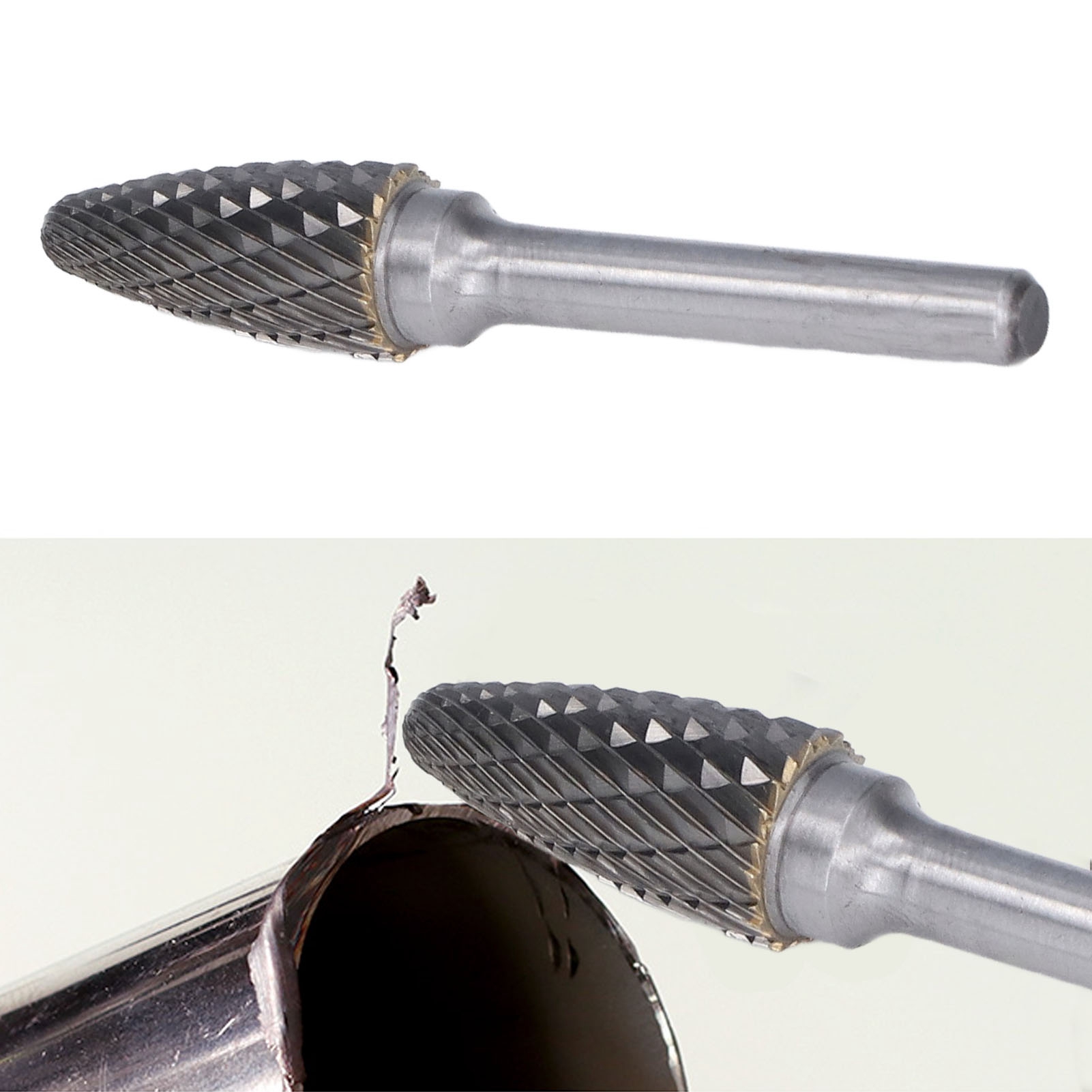 Fx1225 Doppelnut-rotationsfeile Mit Rundem Und Gebogenem Kopf