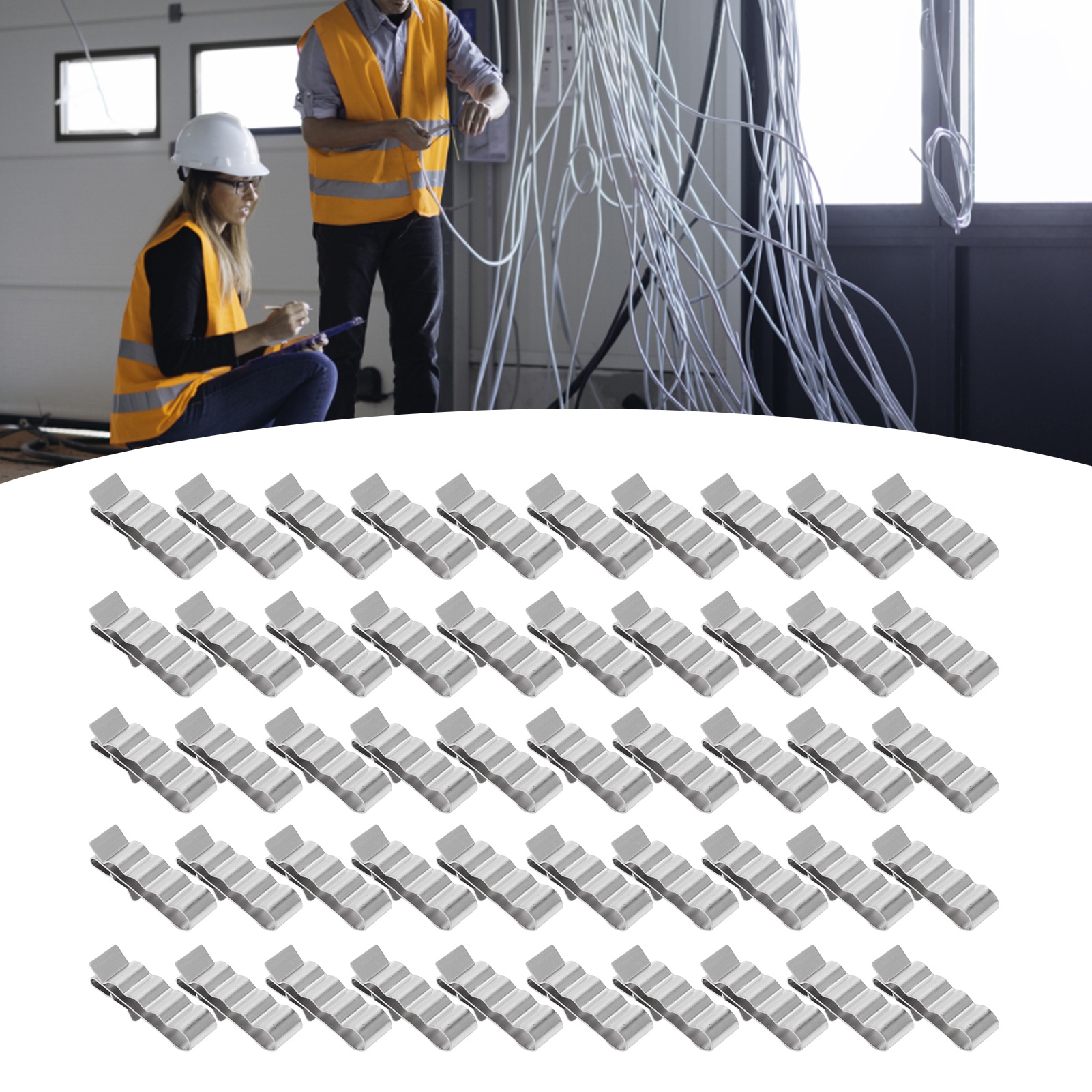 Diese Kabelbinder Werden In 50er-packungen Verkauft Und Umfassen 4-adrige Kabelbinder, Edelstahl-kabelbinder, Kabelbinder Für Solarmodule Und Photovoltaik-kabelbinder.