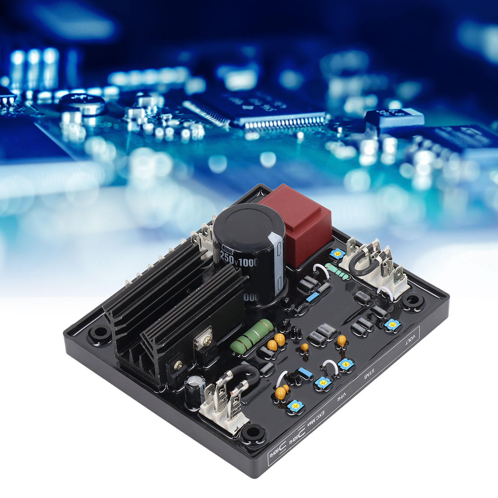 R438 Avr Spannungsreglerplatine, Automatischer Spannungsregler Geeignet Für Leroy-somer 40-150v Generatoren.