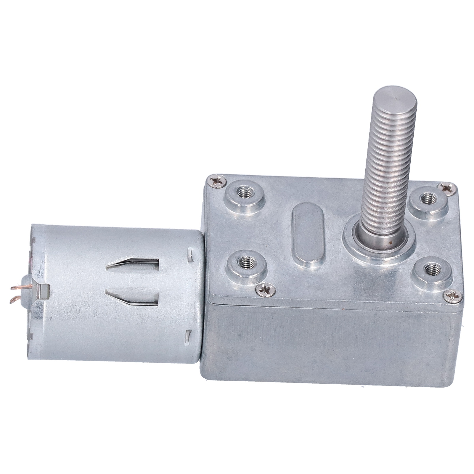 Jgy-370 Schneckengetriebemotor, Langsam Laufender M8-schraubenmotor, Selbsthemmender Motor, 33 Mm Wellenlänge, 6 V Dc, 6 U/min