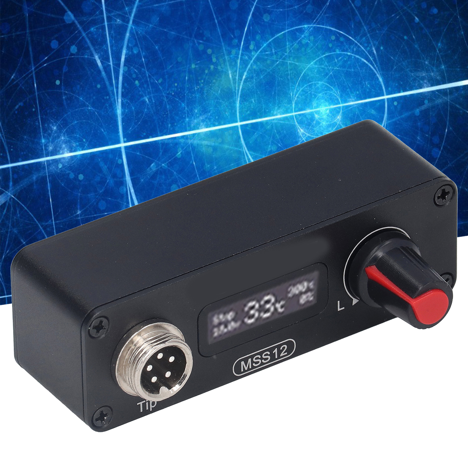 Die Intelligente Miniatur-lötstation Mss12 Mit Oled-bildschirm Ist Mit T12 Kompatibel Und Unterstützt Pd3.0/3s-6s/12v-25v-netzteile.