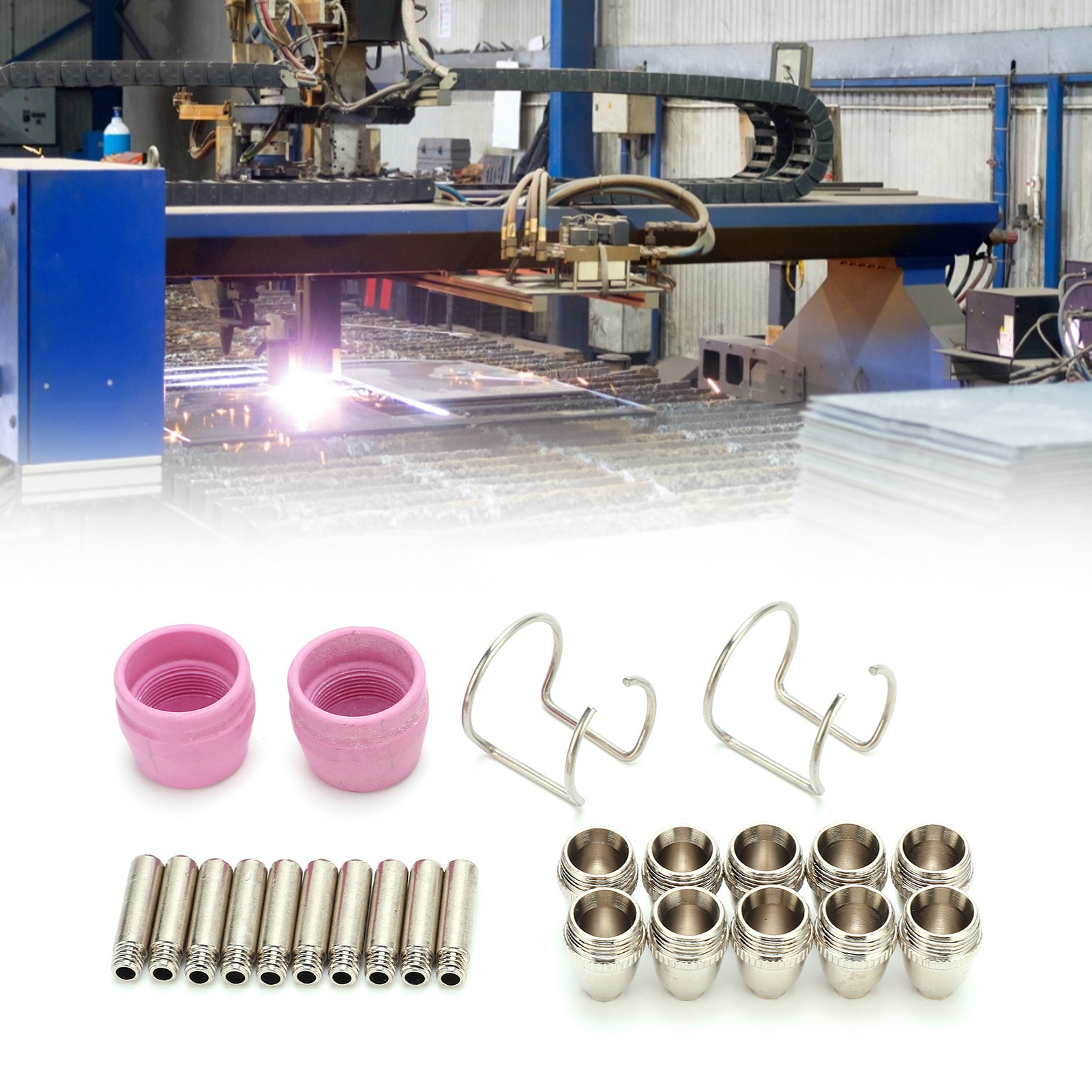 Sg-55 Ag-60 Wsd-60p Elektrode/düse/keramikdüse/isolierring – 55 Stück