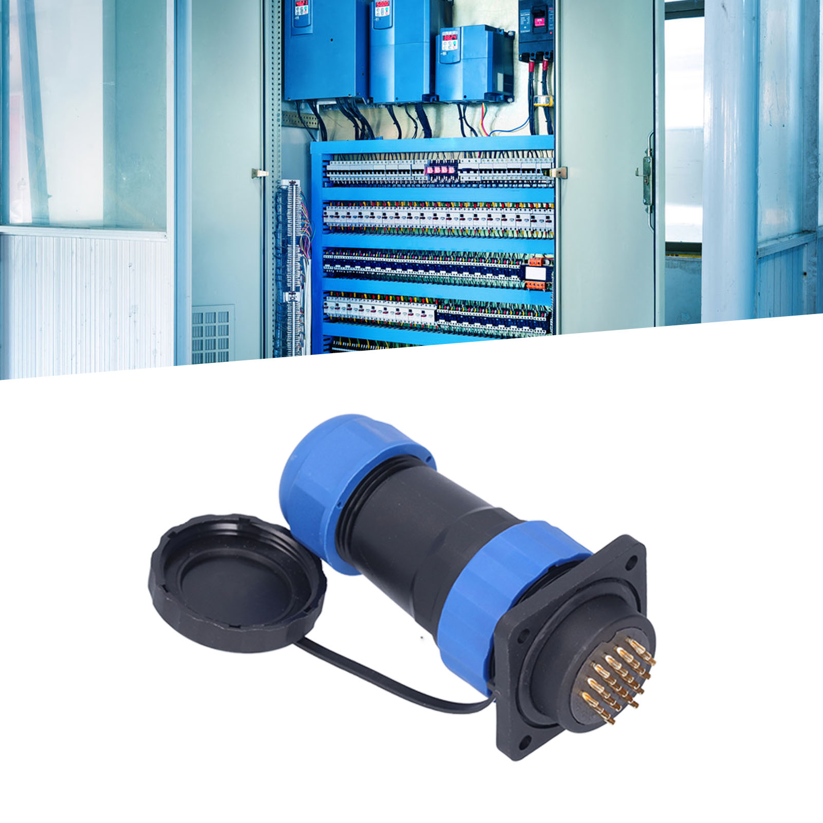 Sp28 Vierloch-quadratstecker, Ip68 Wasserdicht, Für Die Luftfahrt, Stecker Und Buchse, 250 V, 5 A, 26 Pins